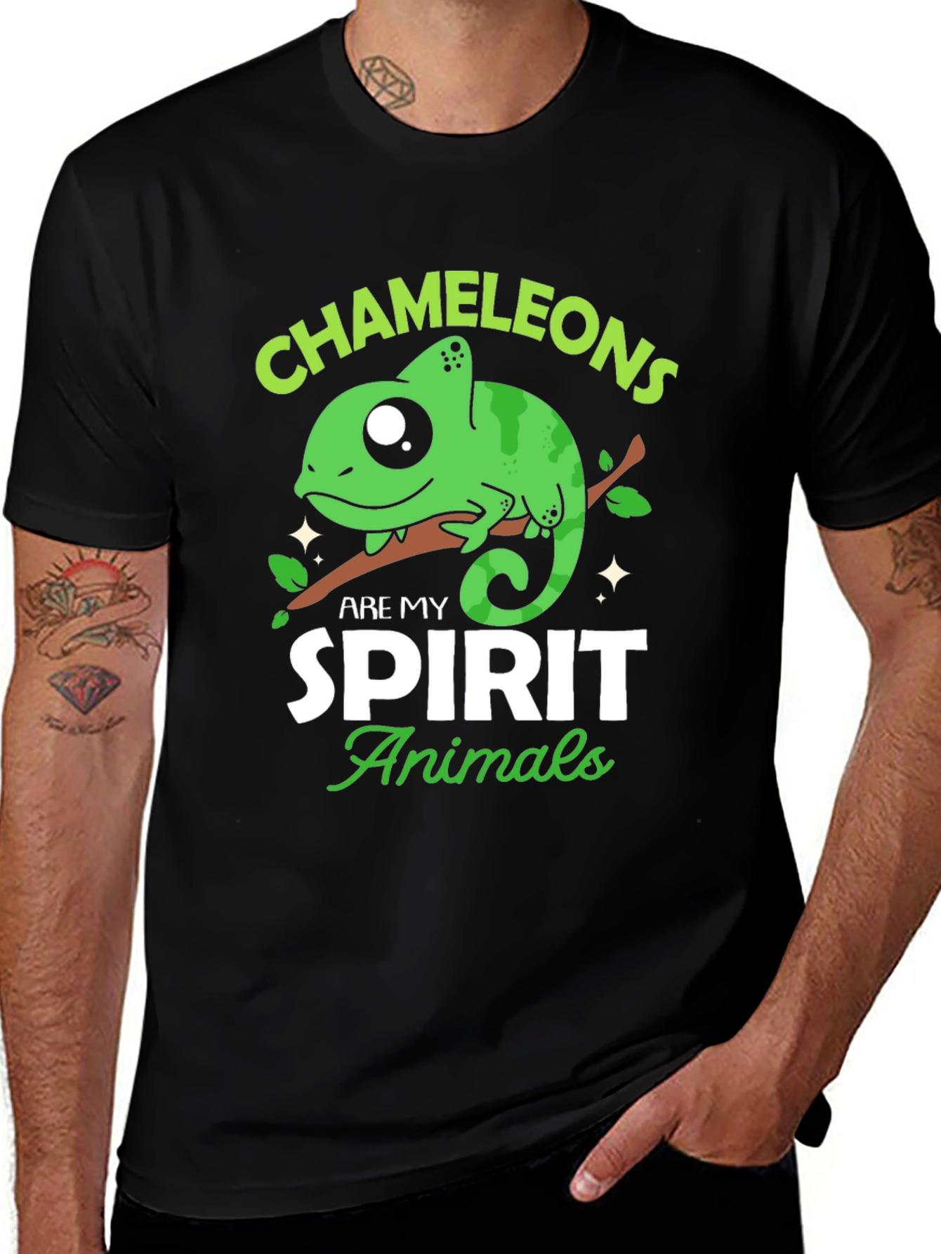 Chameleons Are My Spirit Animal Graphic Tee