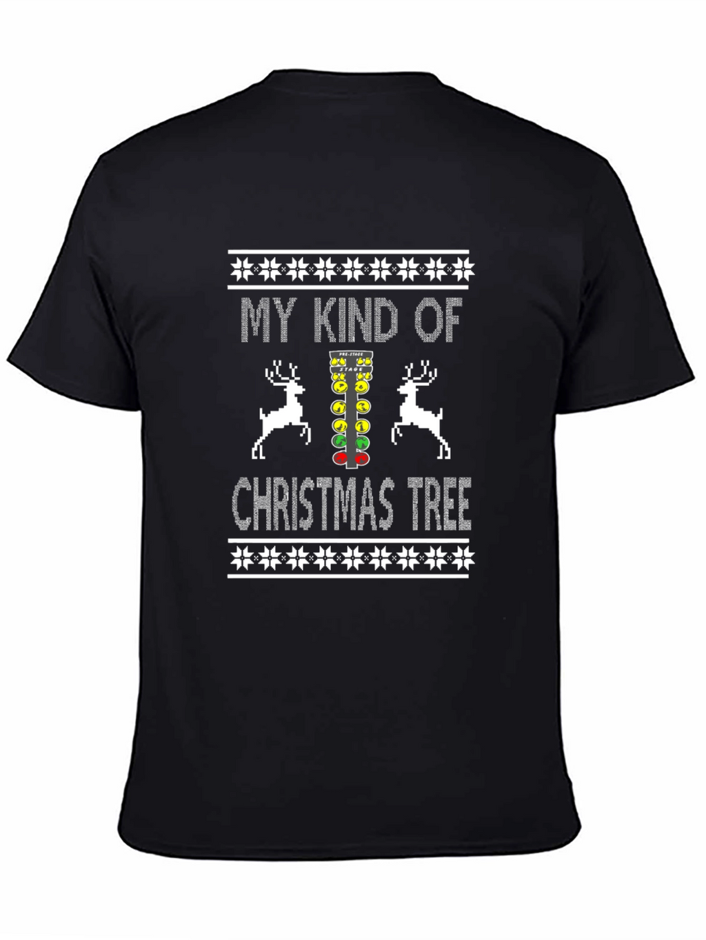 My Kind of Christmas Tree Drag Racing Graphic Tee