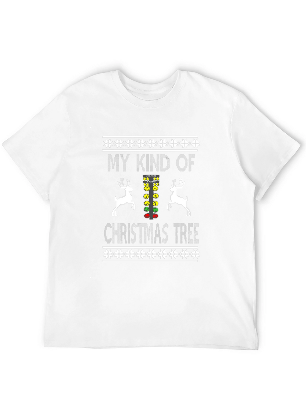 My Kind of Christmas Tree Drag Racing Graphic Tee