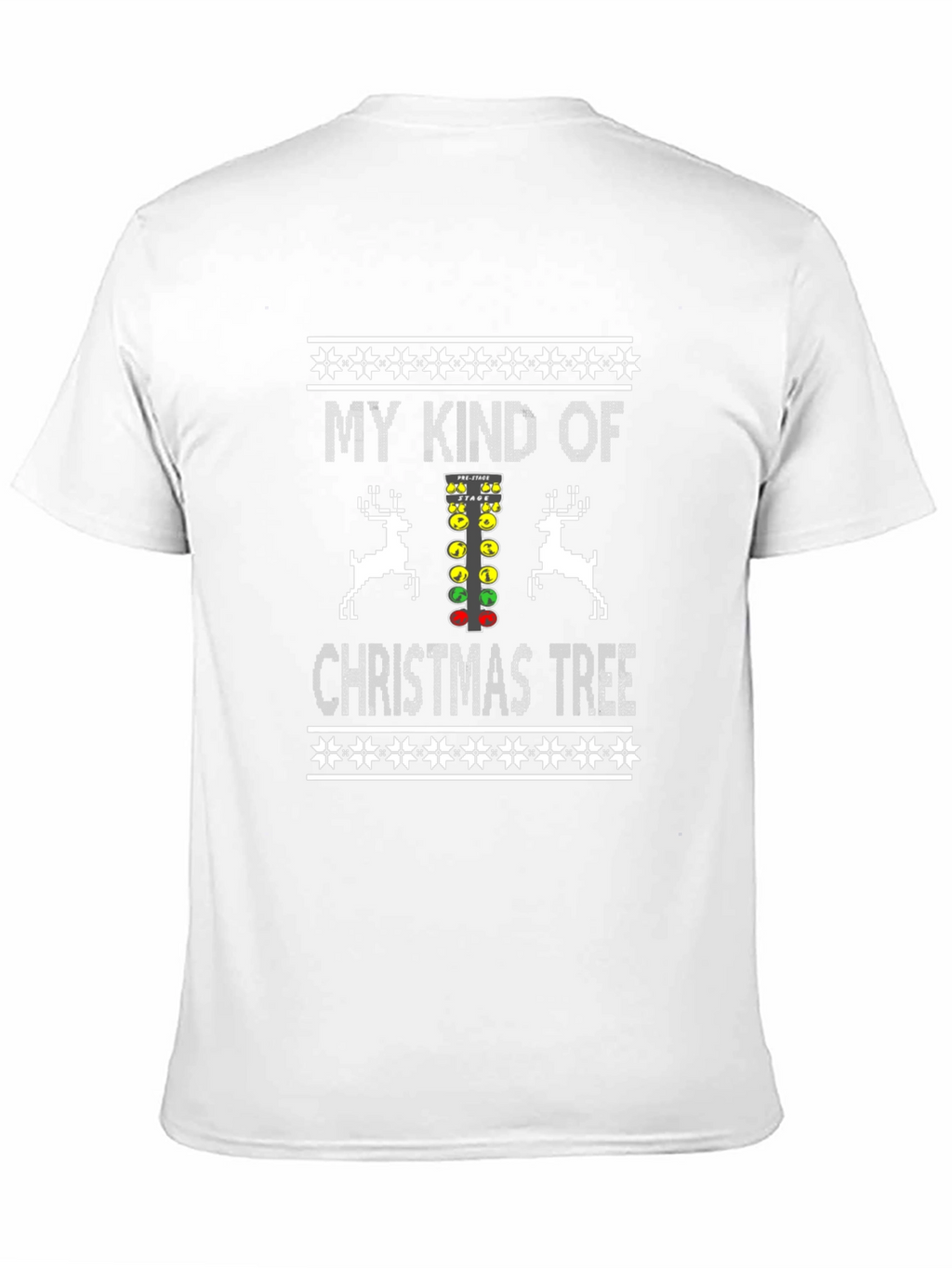 My Kind of Christmas Tree Drag Racing Graphic Tee