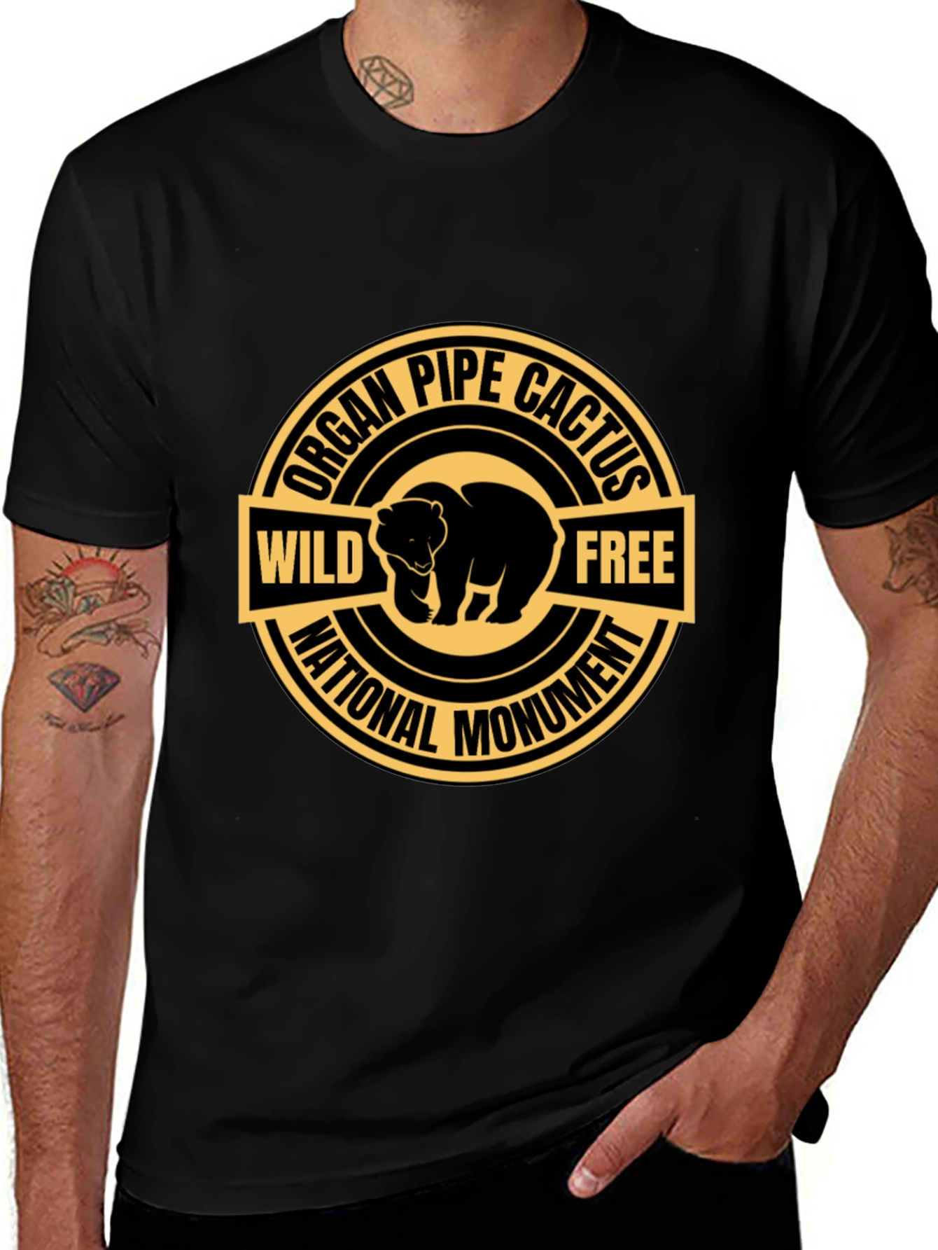 Organ Pipe Cactus National Monument Bear T-Shirt