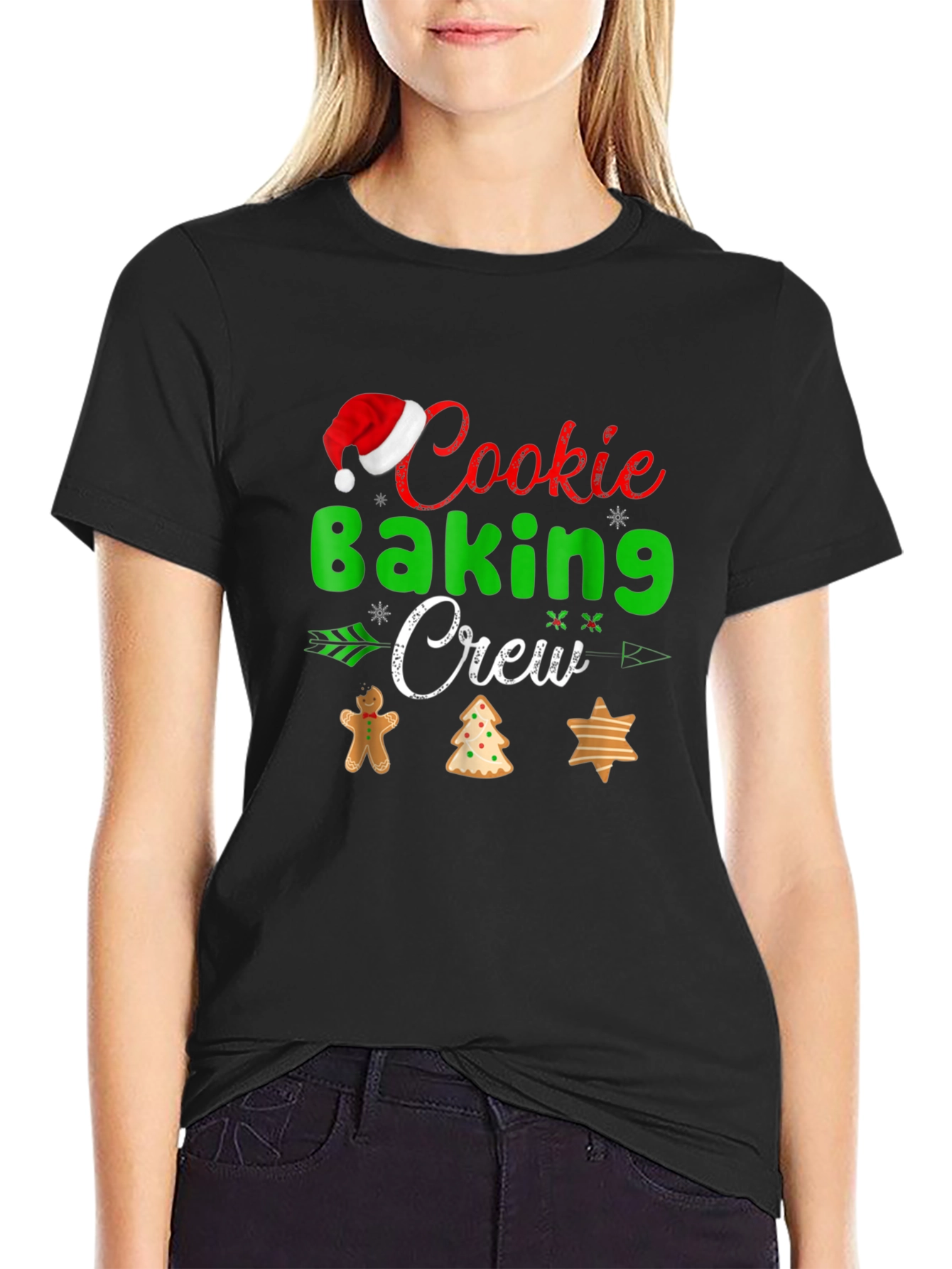 Cookie Baking Crew Christmas T-Shirt