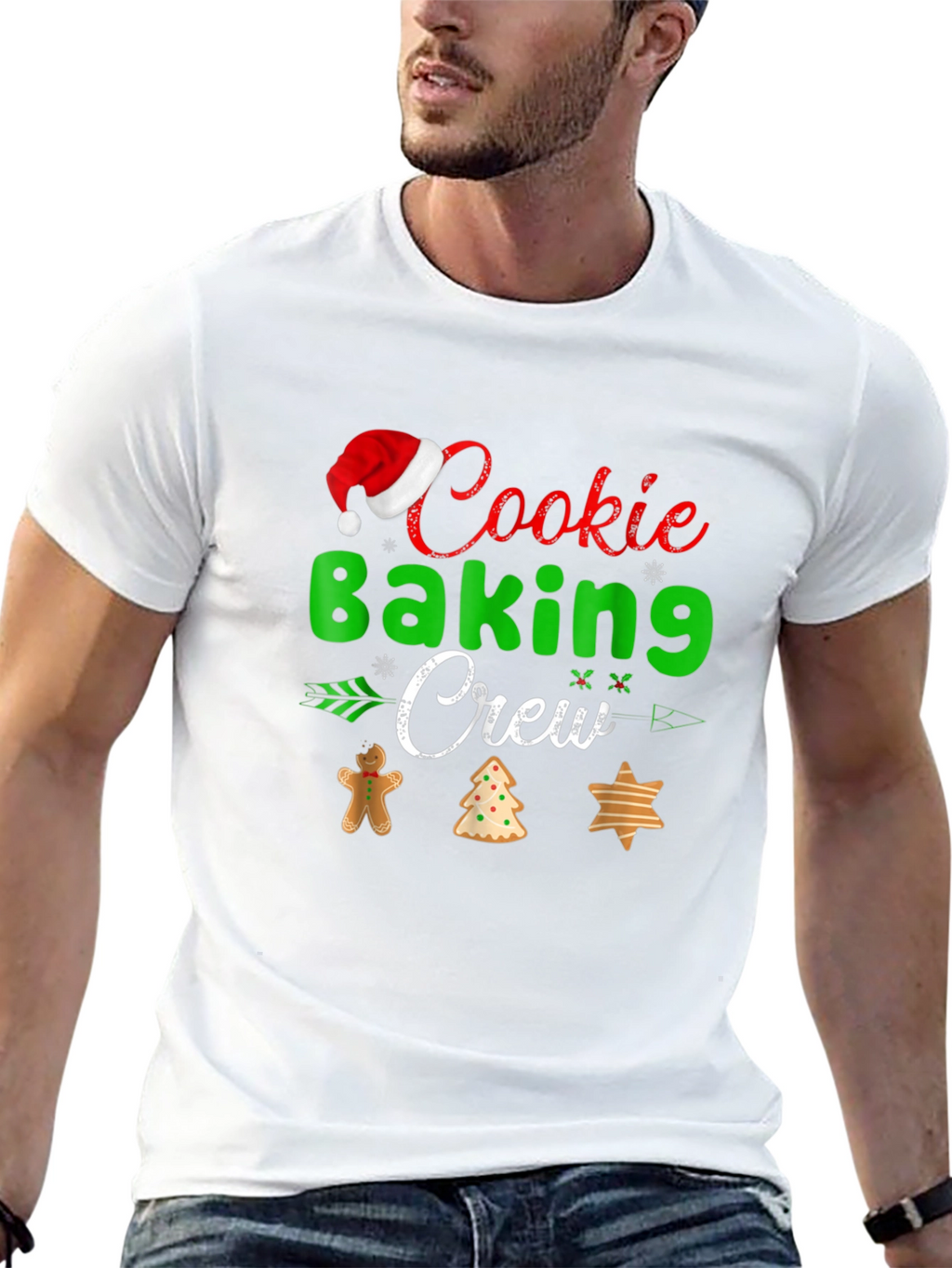 Cookie Baking Crew Christmas T-Shirt