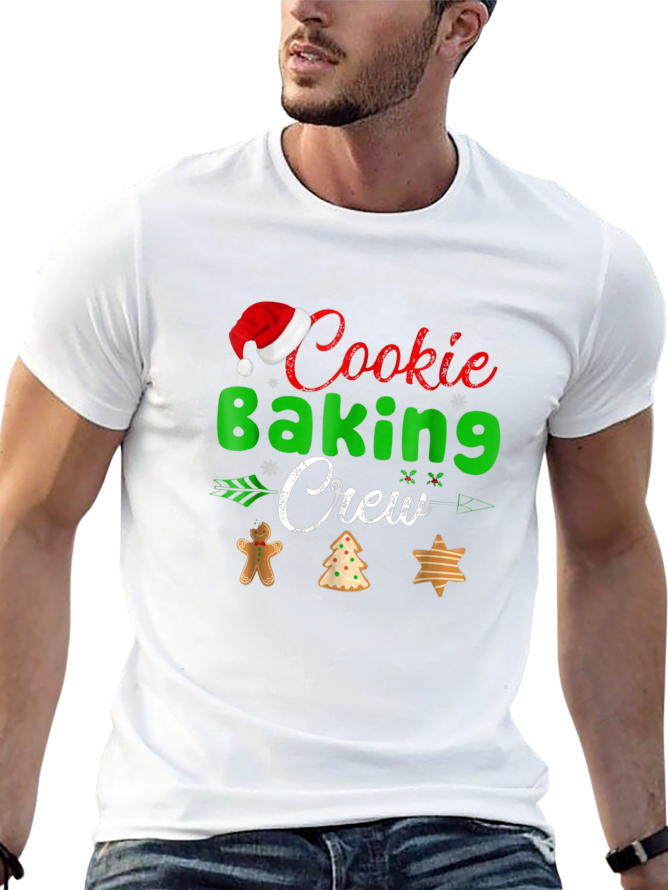 Cookie Baking Crew Christmas T-Shirt