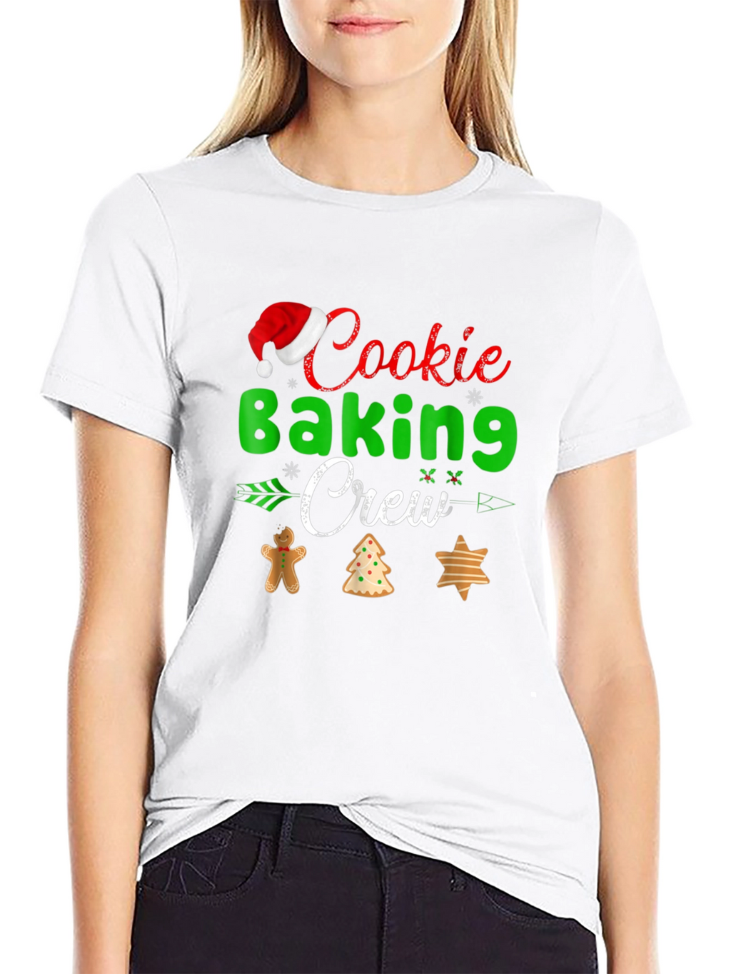 Cookie Baking Crew Christmas T-Shirt