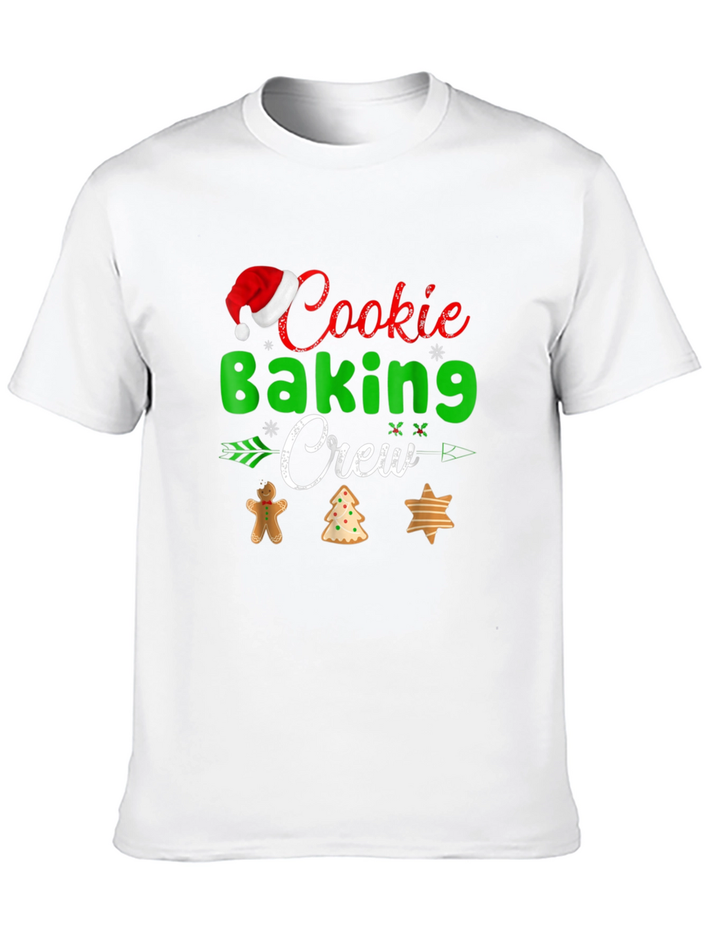 Cookie Baking Crew Christmas T-Shirt