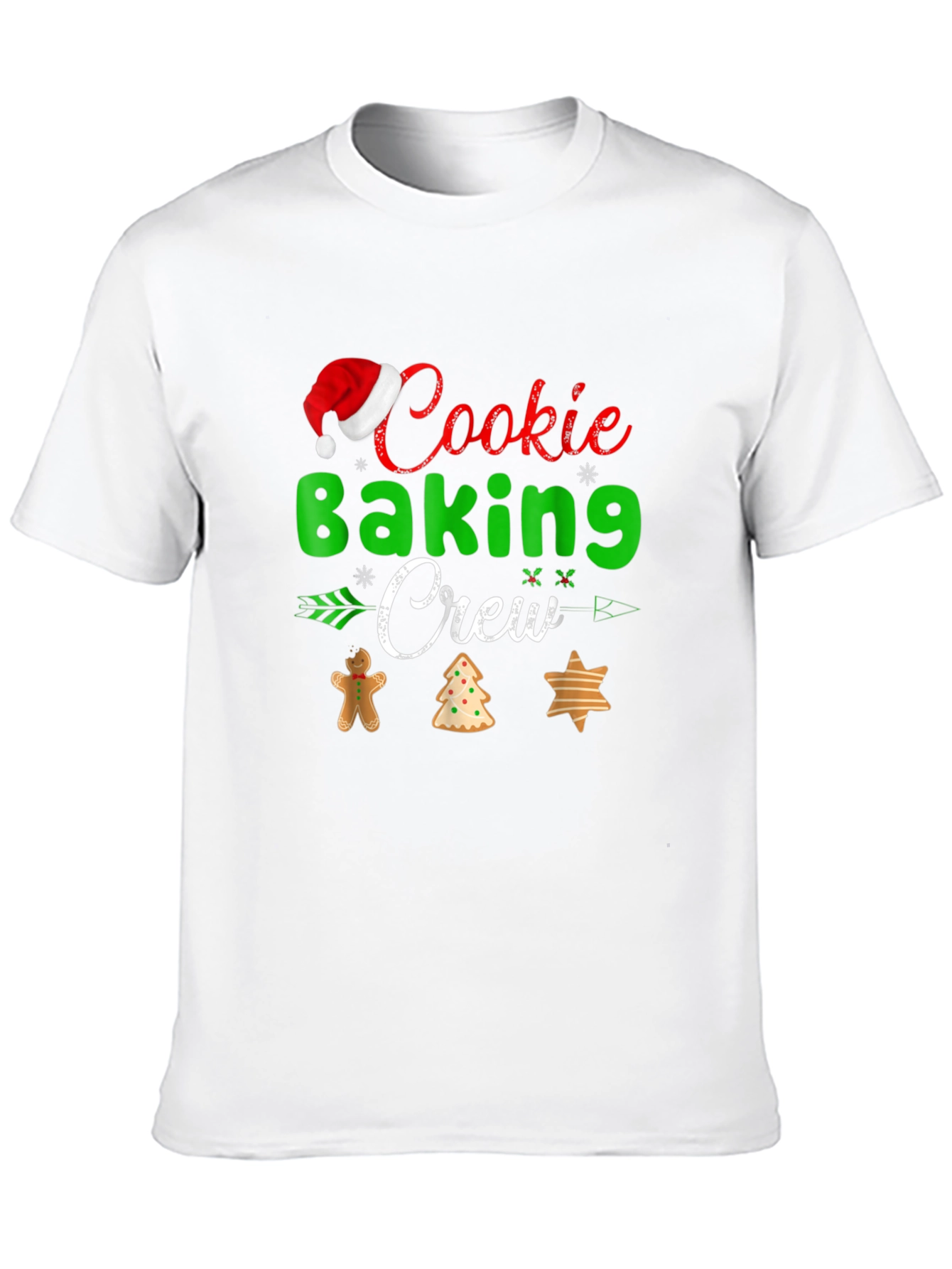 Cookie Baking Crew Christmas T-Shirt