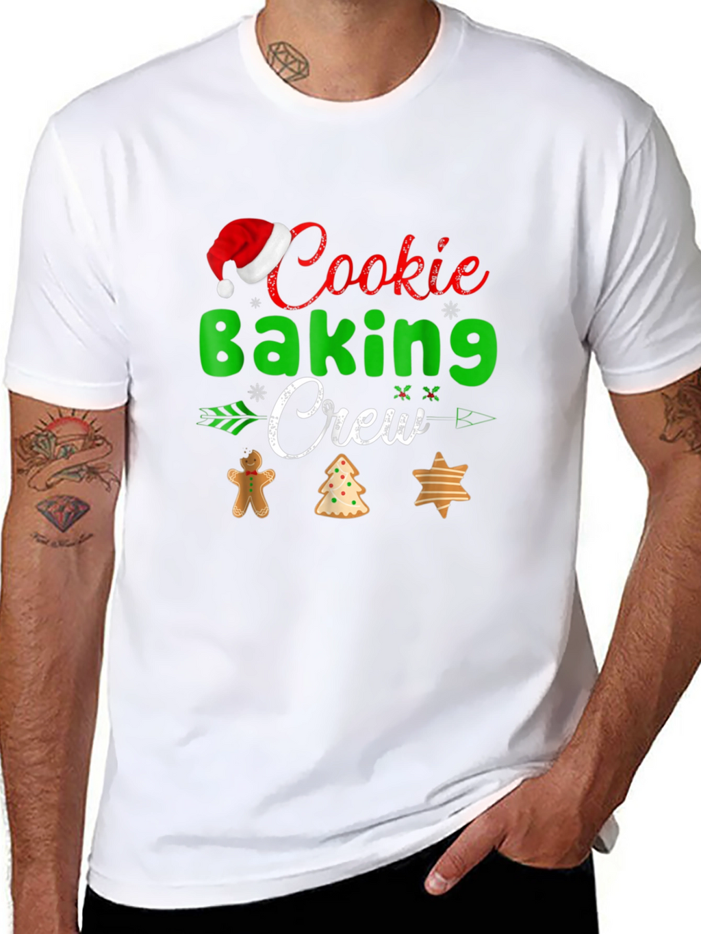 Cookie Baking Crew Christmas T-Shirt