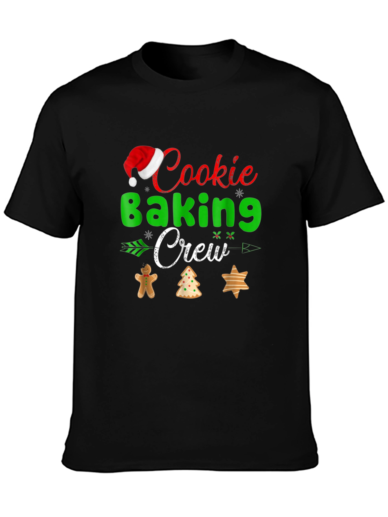 Cookie Baking Crew Christmas T-Shirt