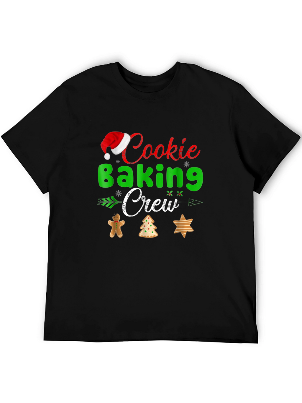 Cookie Baking Crew Christmas T-Shirt