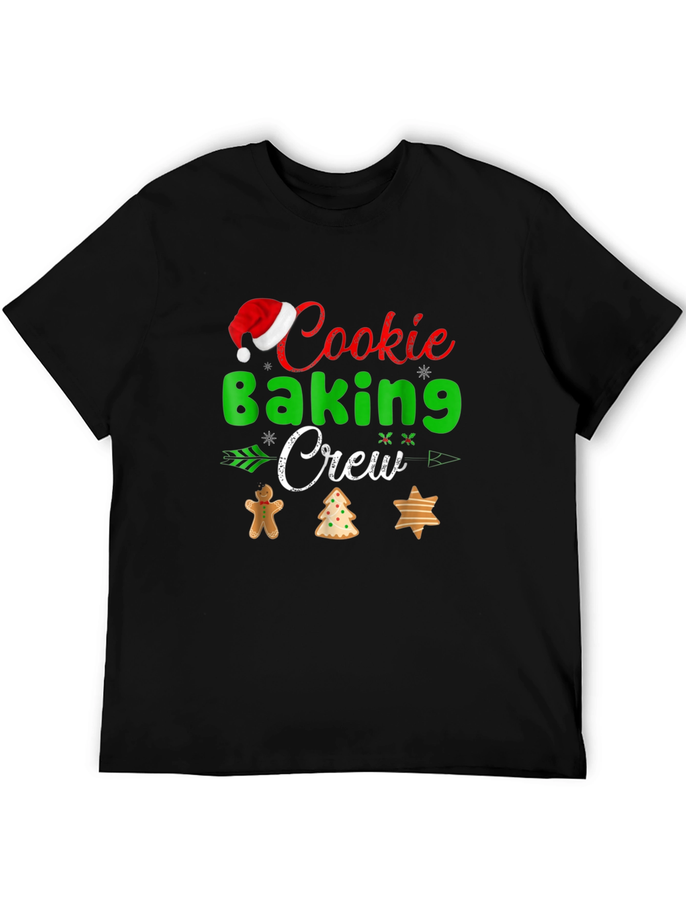 Cookie Baking Crew Christmas T-Shirt