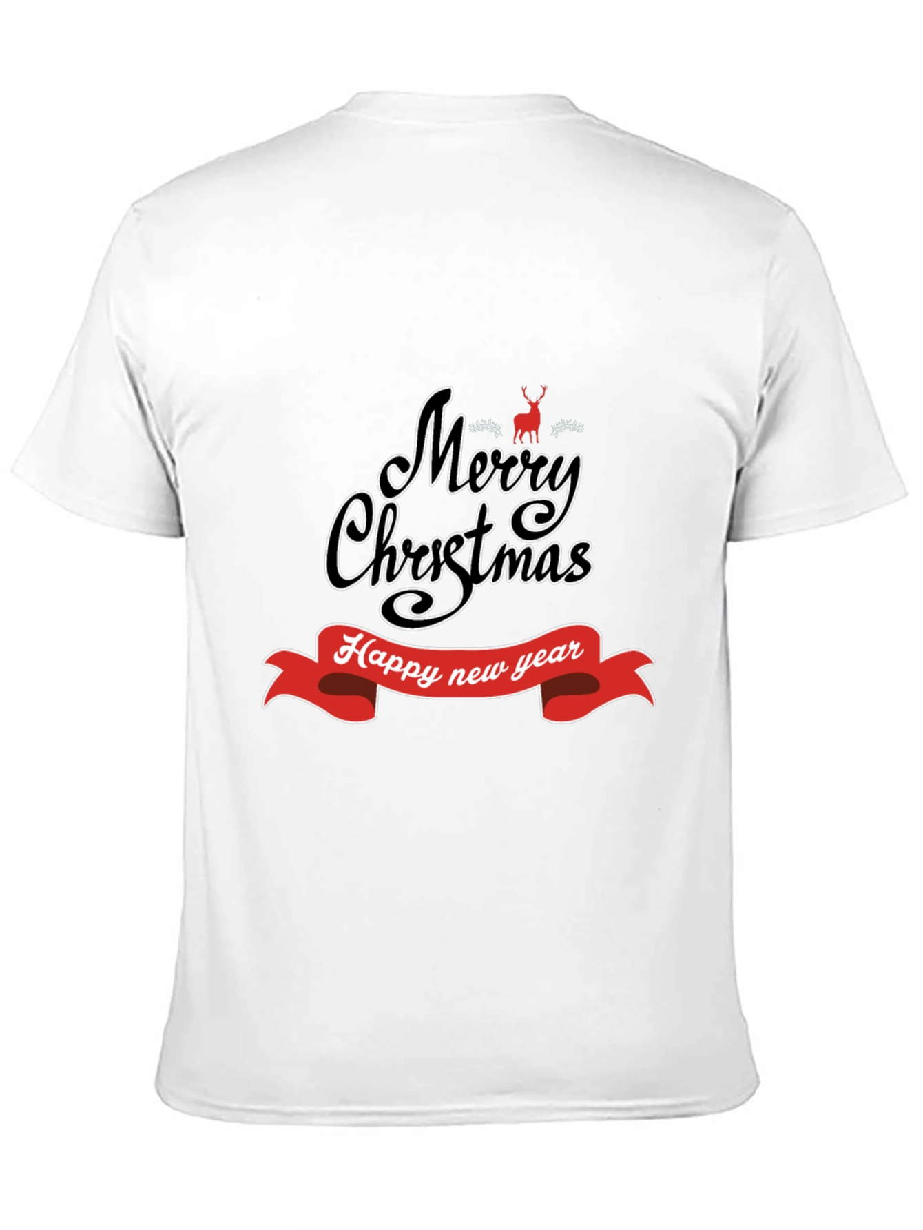 Merry Christmas Happy New Year T-Shirt Holiday Gift