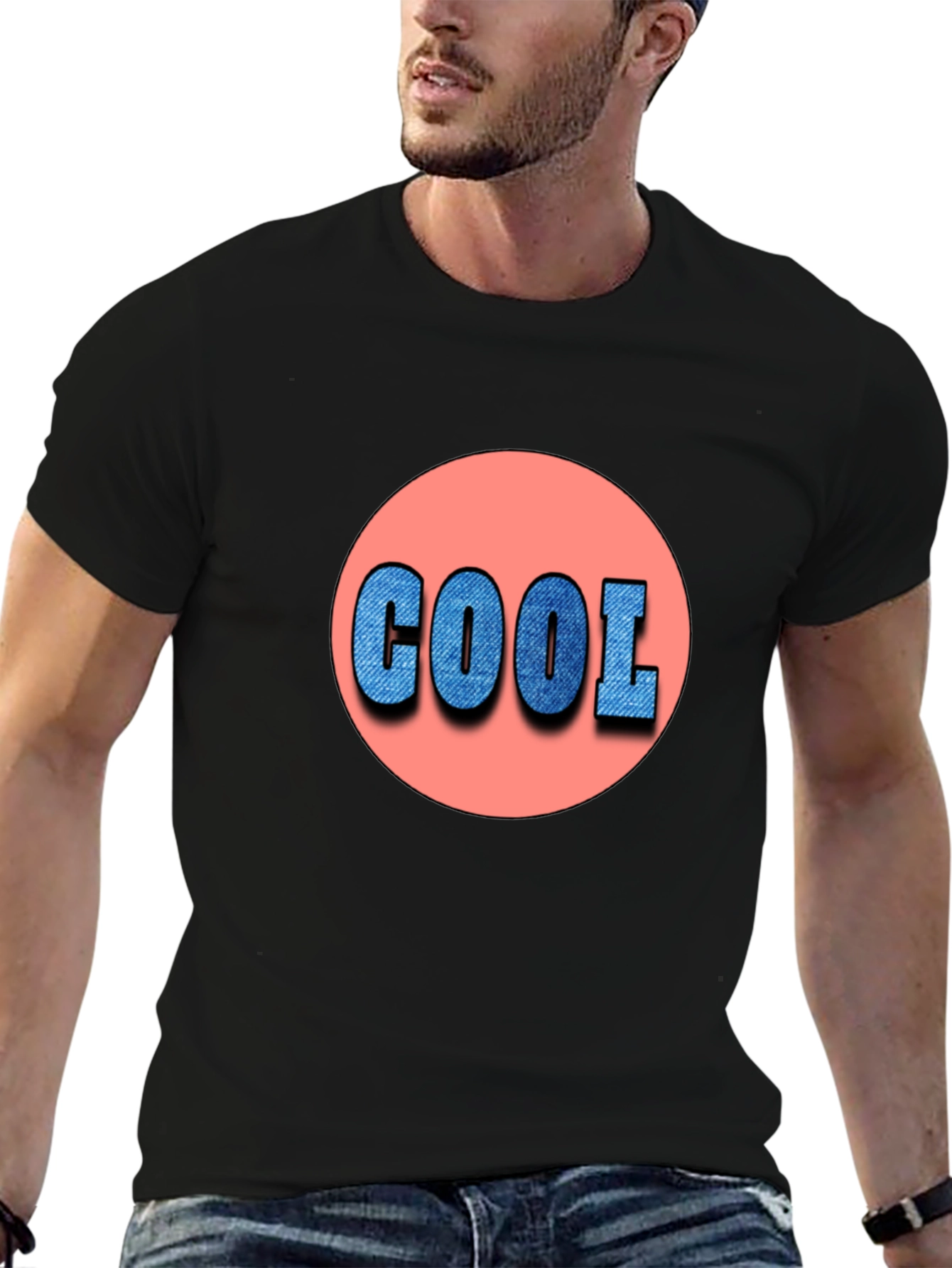 Cool Graphic T-Shirt - Stylish Black Tee