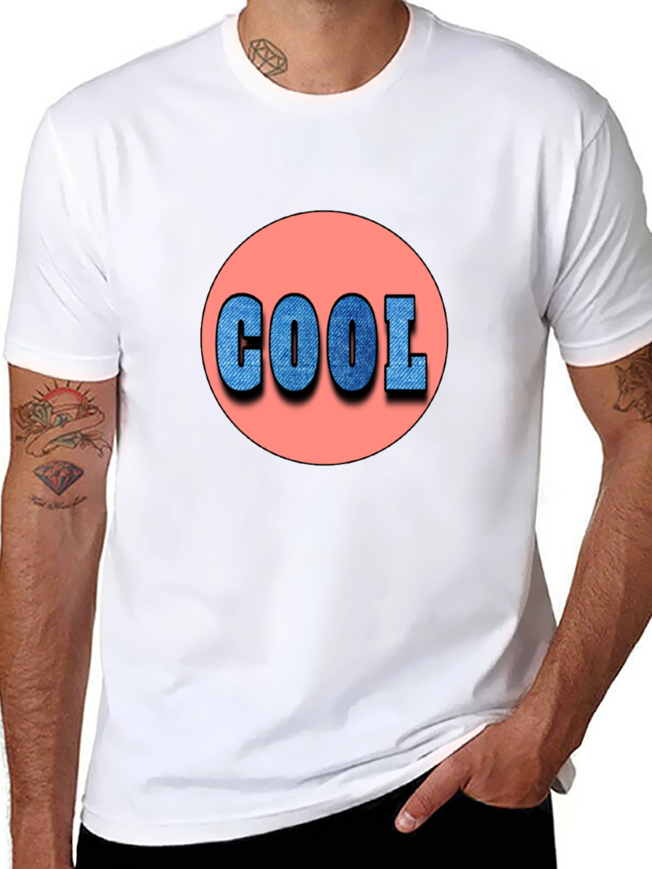 Cool Graphic T-Shirt - Stylish Black Tee