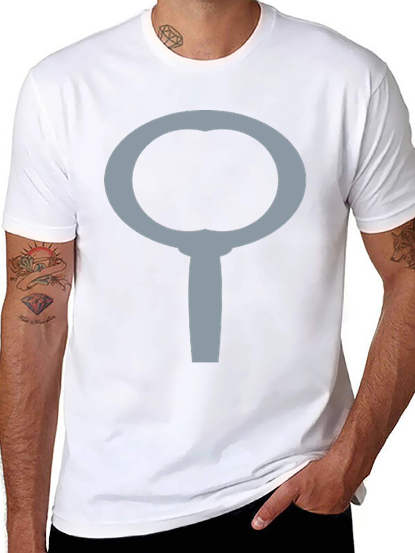 Minimalist Symbol T-Shirt - Stylish Unisex Tee