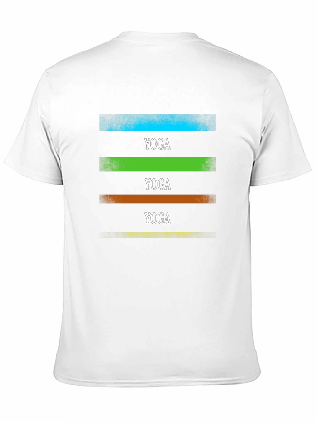 Yoga Stripe Graphic T-Shirt