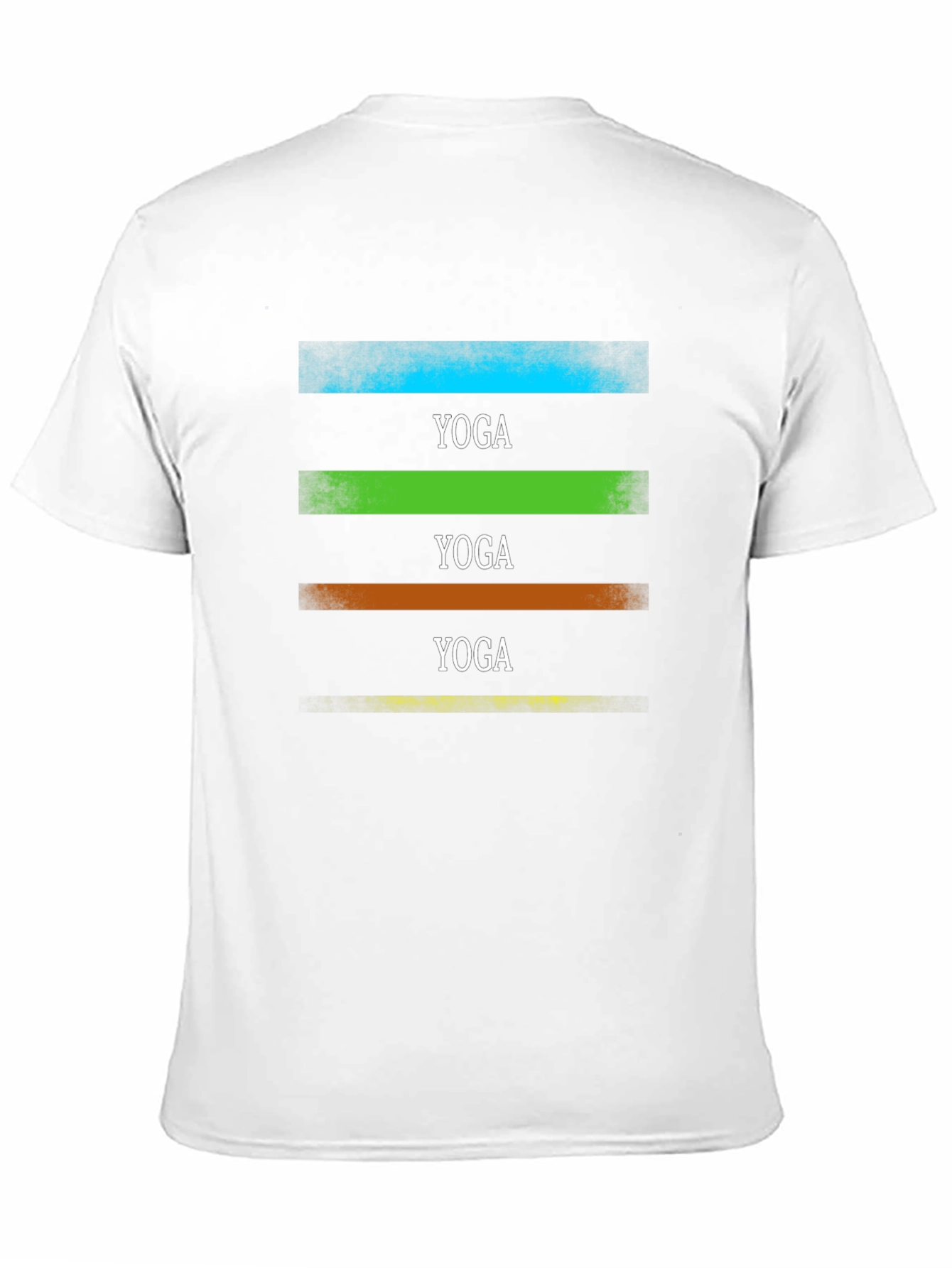 Yoga Stripe Graphic T-Shirt