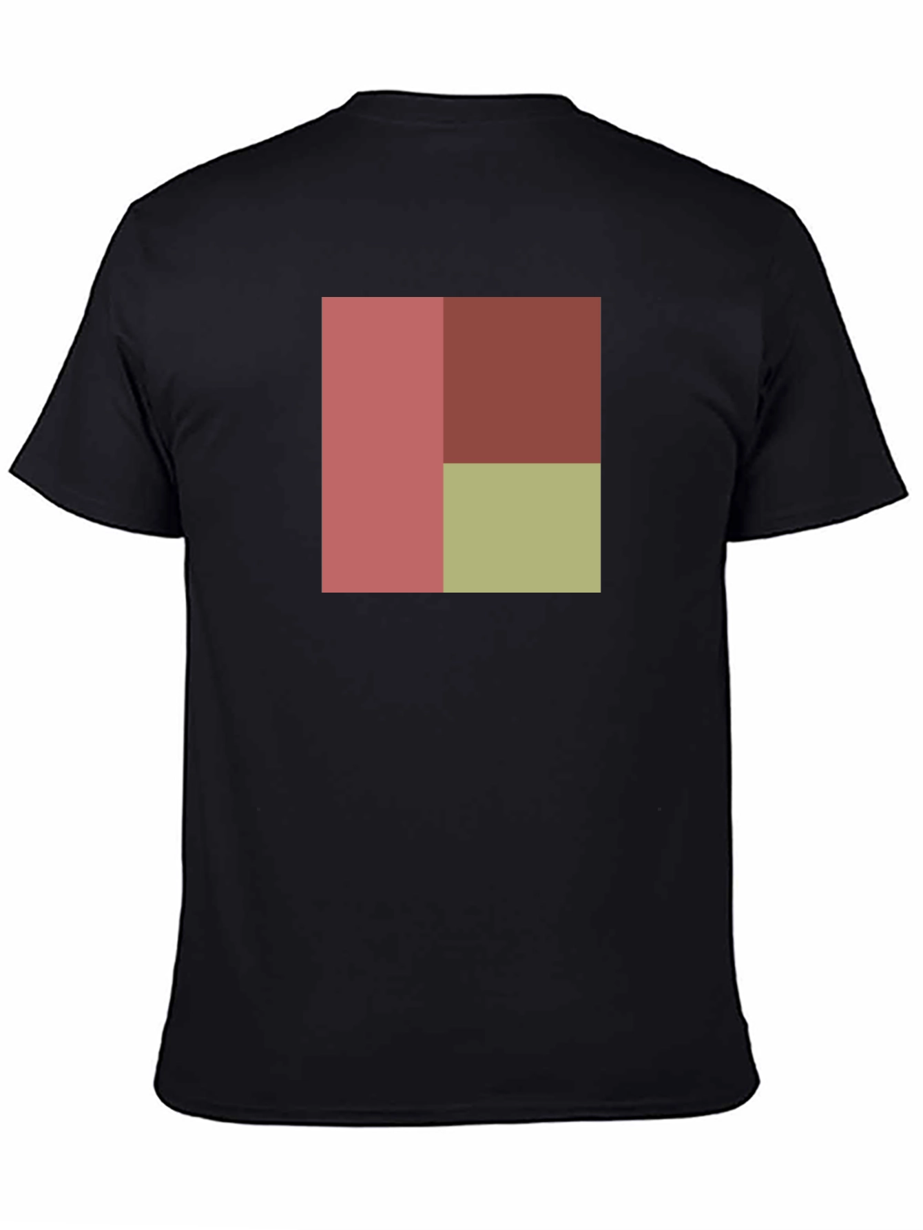 Modern Color Block Tee - Stylish Casual Wear