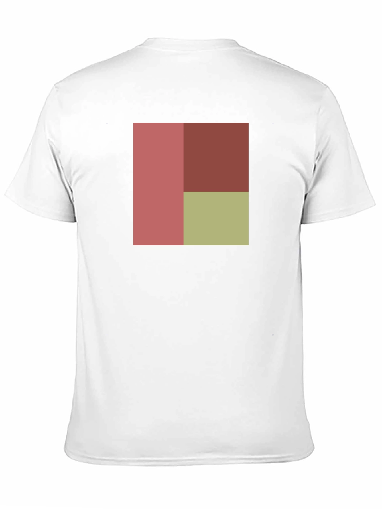 Modern Color Block Tee - Stylish Casual Wear