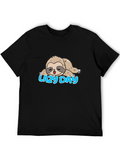 Lazy Day Sloth Graphic Tee