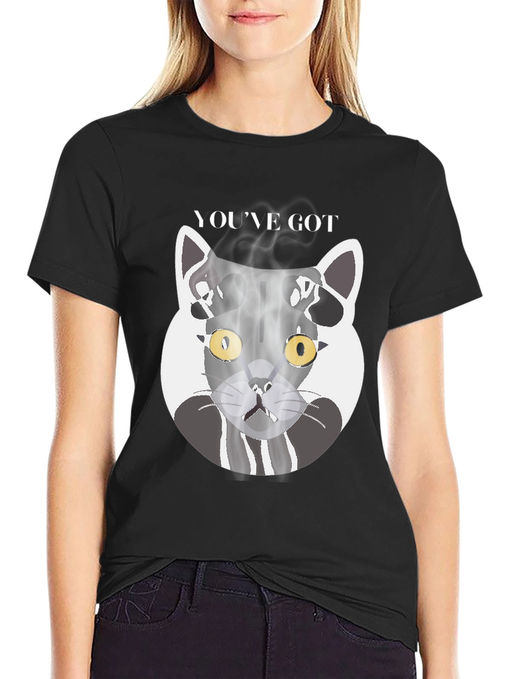Cool Cat Graphic T-Shirt - Youve Got This!