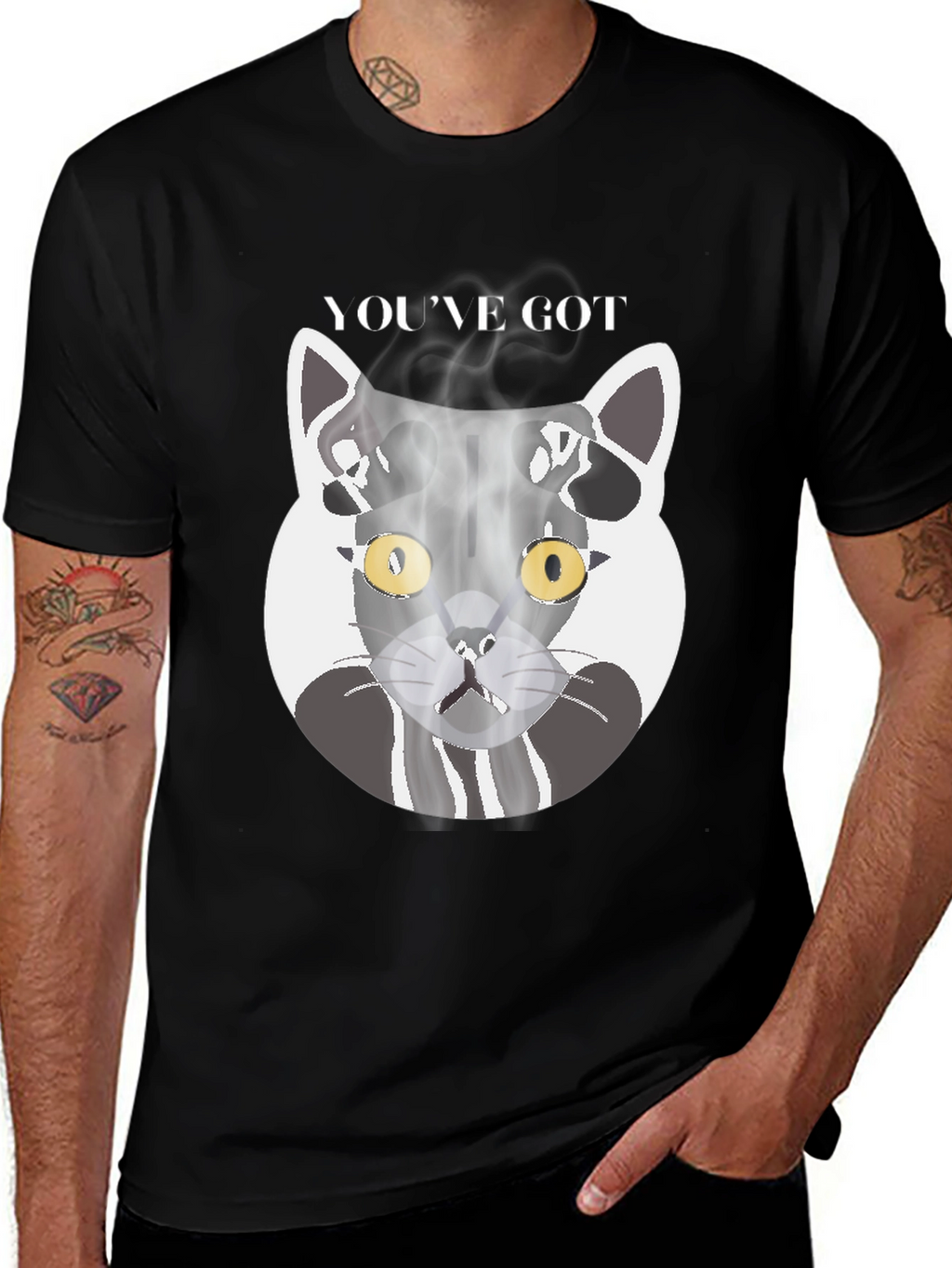 Cool Cat Graphic T-Shirt - Youve Got This!
