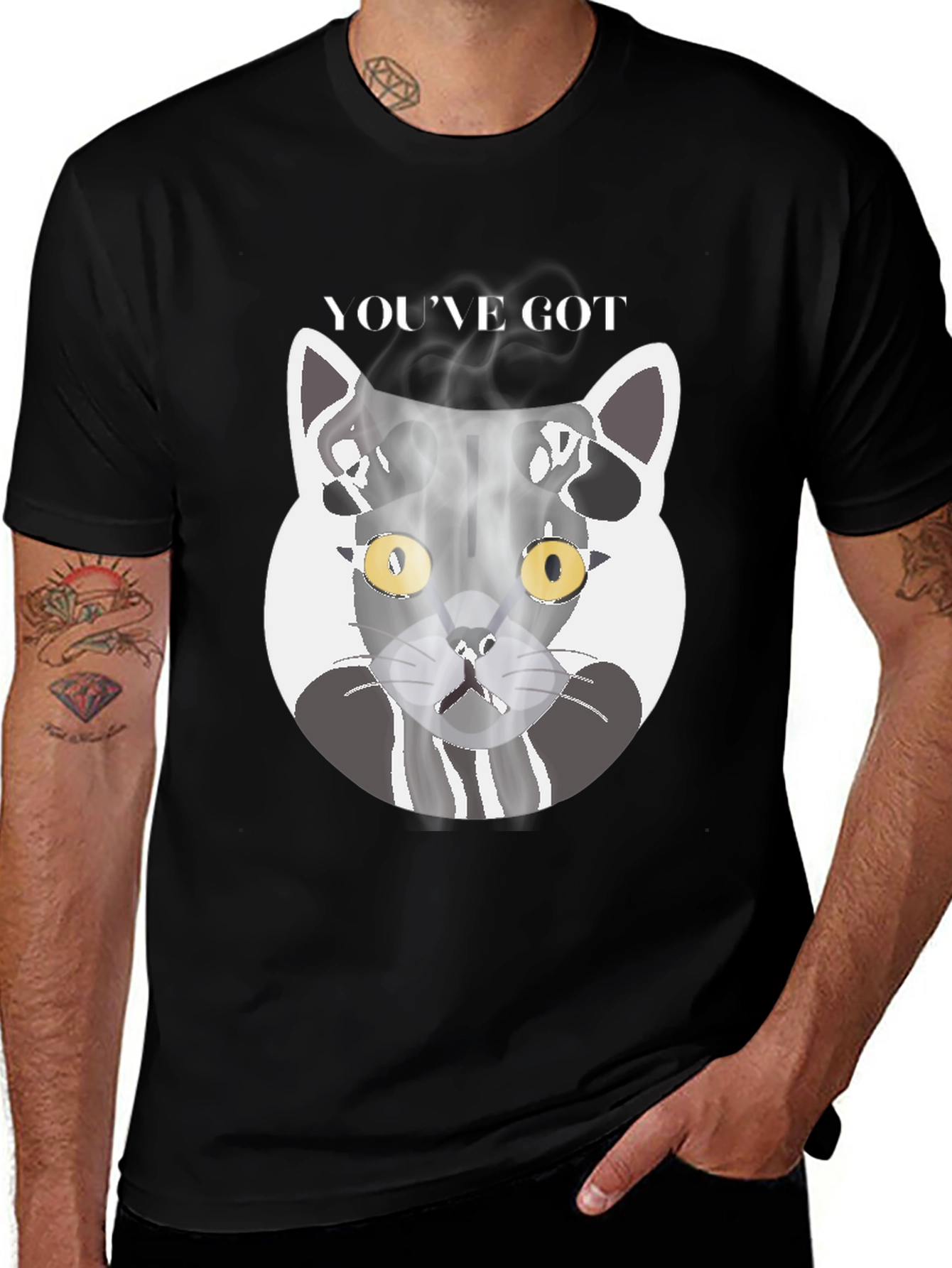 Cool Cat Graphic T-Shirt - Youve Got This!