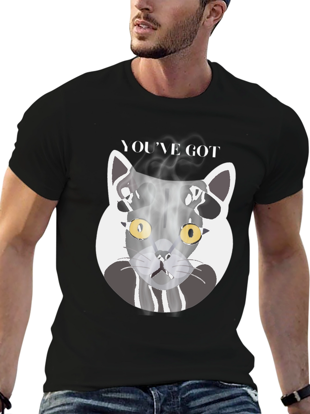 Cool Cat Graphic T-Shirt - Youve Got This!