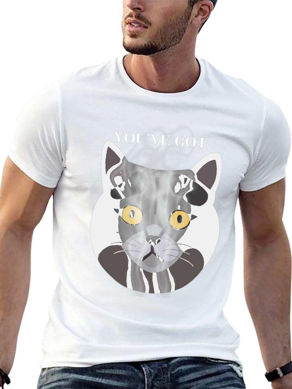 Cool Cat Graphic T-Shirt - Youve Got This!