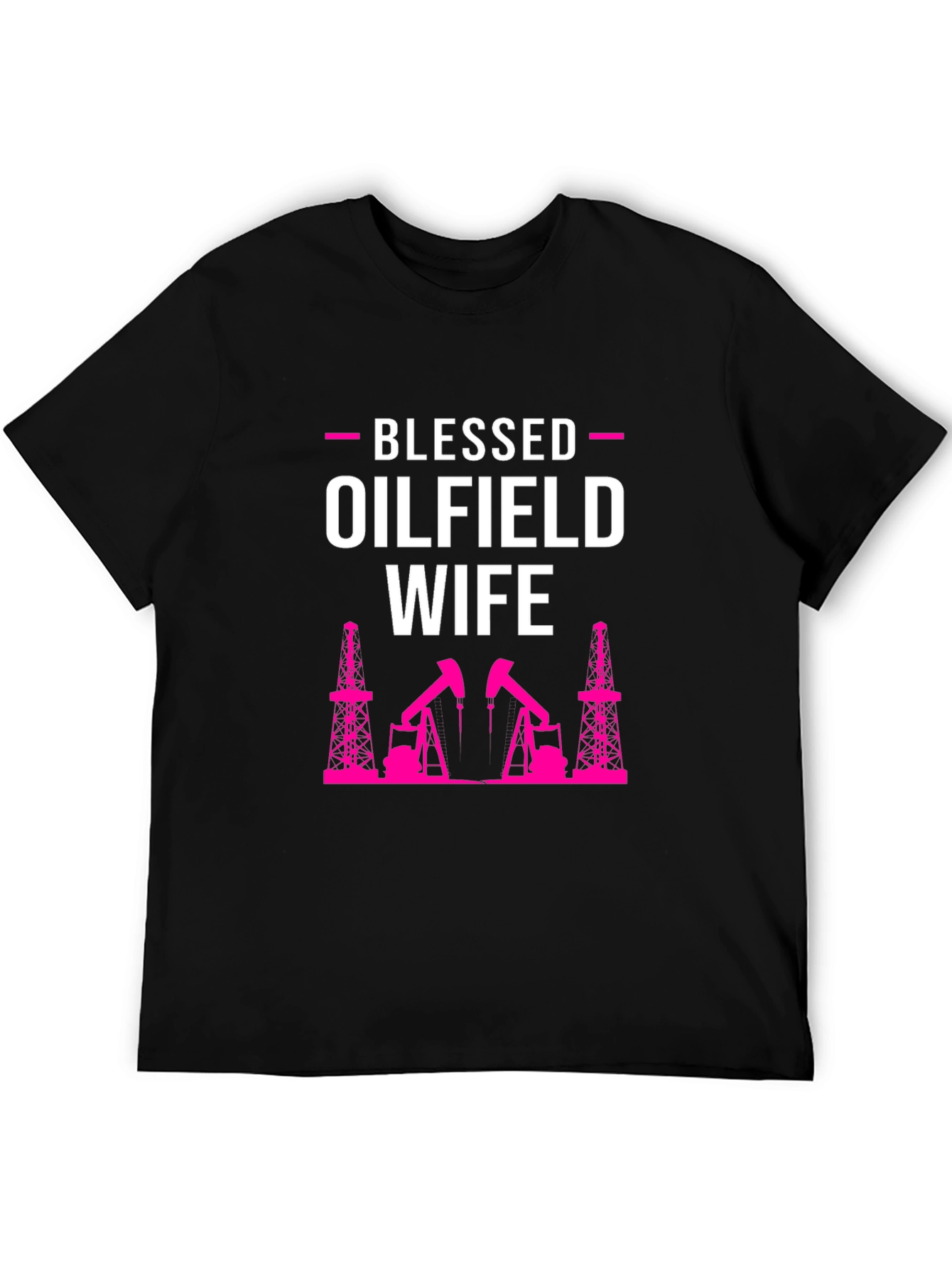Blessed Oilfield Wife Graphic T-Shirt