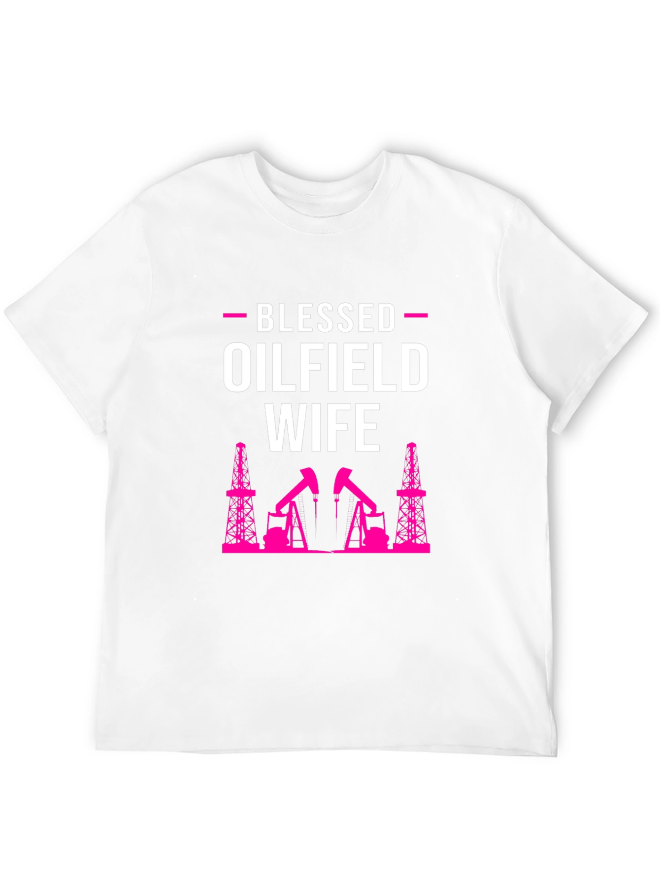 Blessed Oilfield Wife Graphic T-Shirt