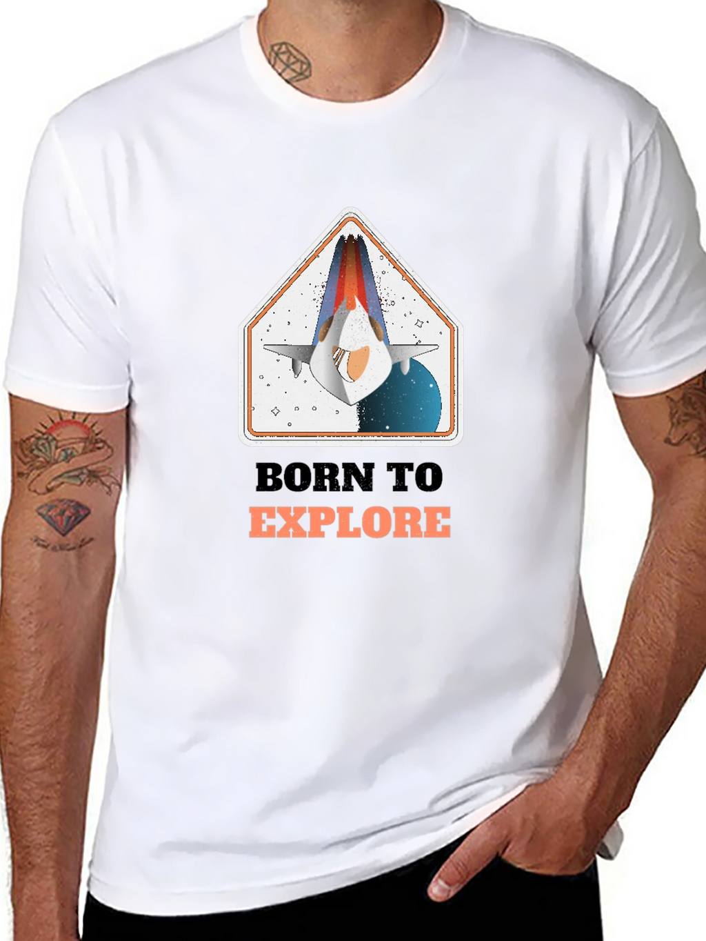 Born to Explore Space T-Shirt