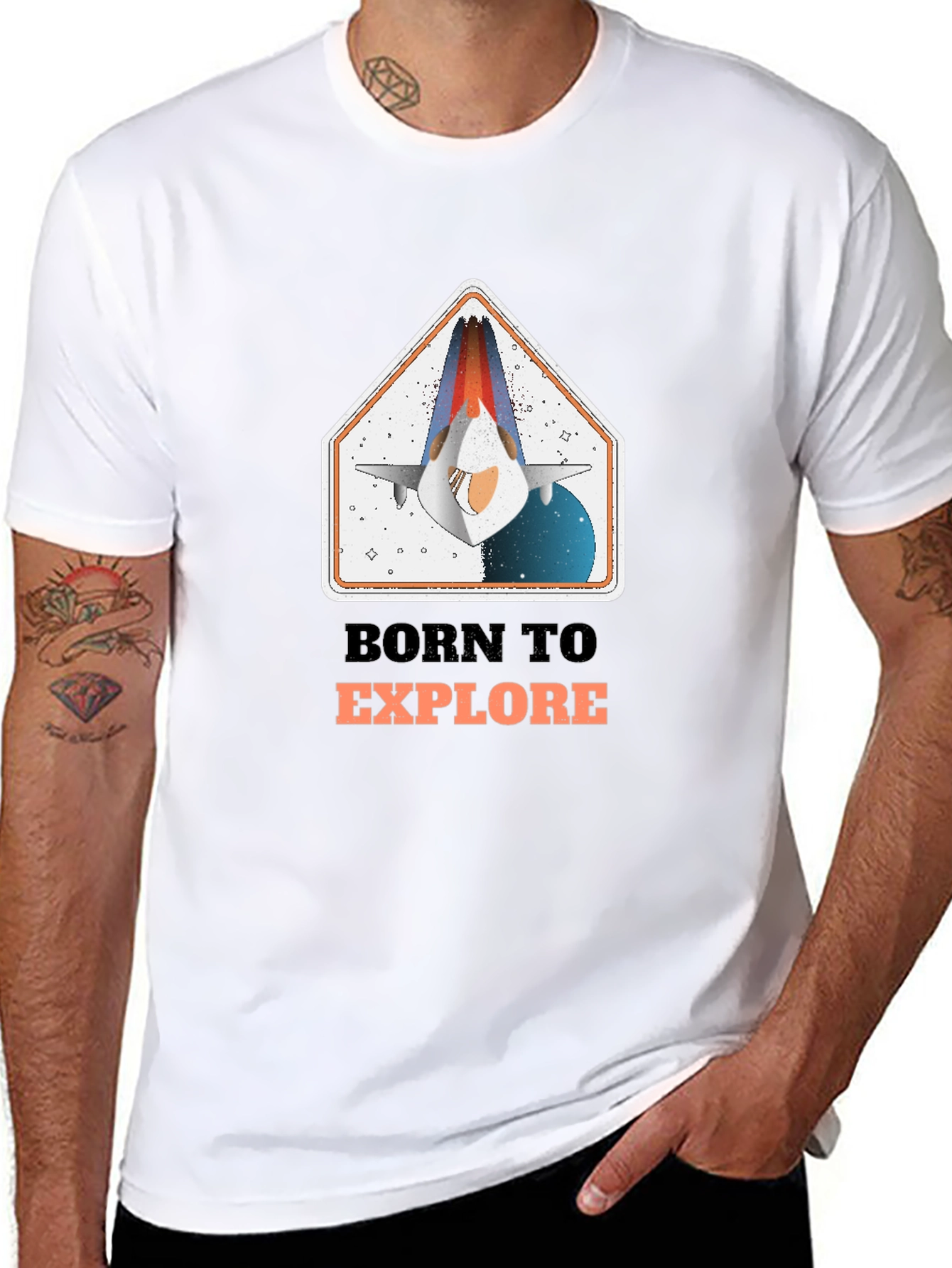 Born to Explore Space T-Shirt
