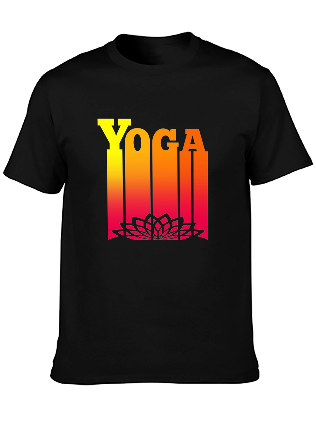 Yoga Ombre Graphic Tee