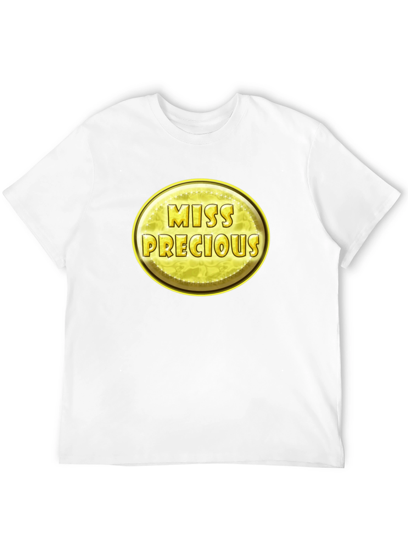 Miss Precious Graphic Black T-Shirt