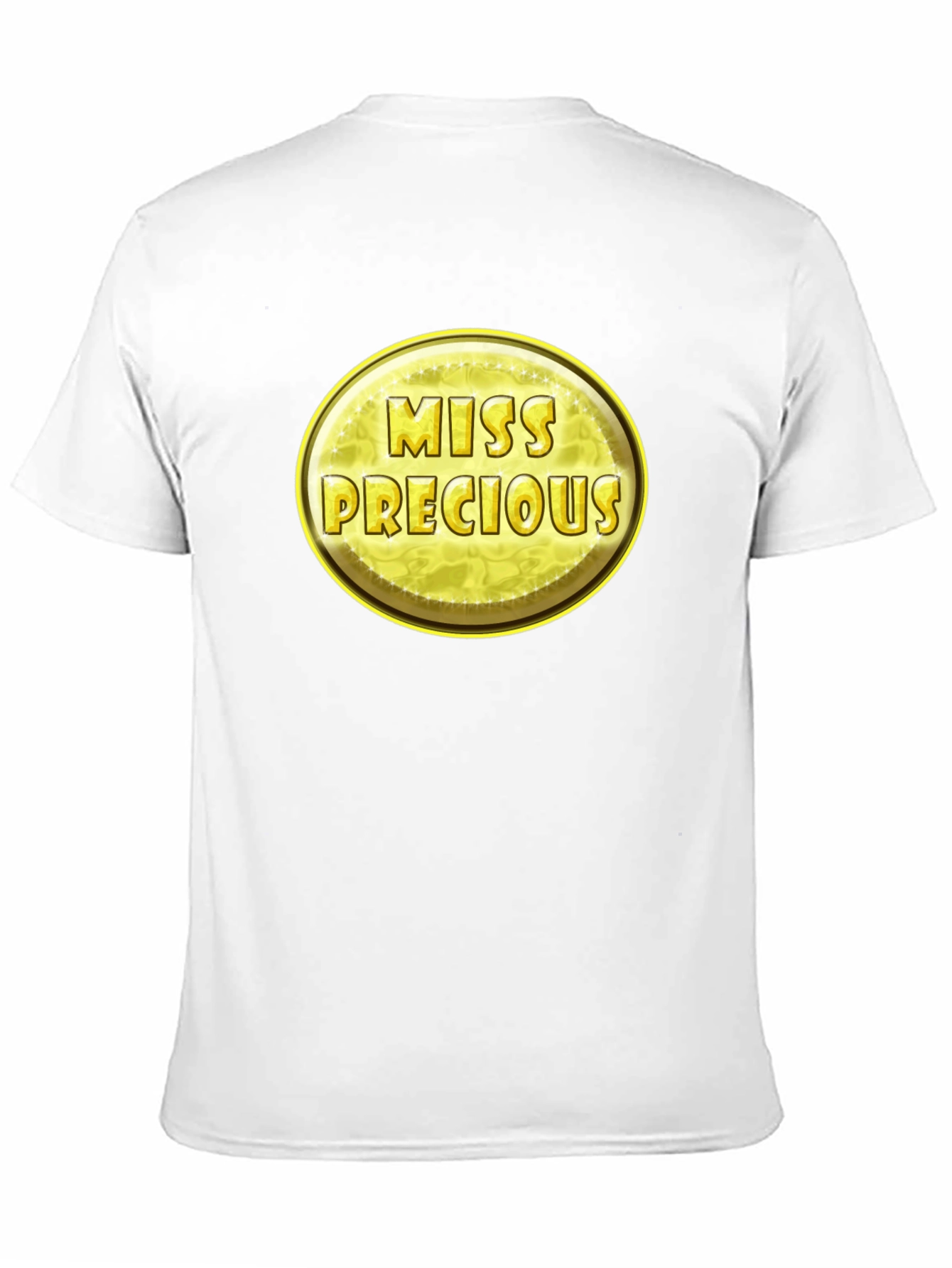 Miss Precious Graphic Black T-Shirt