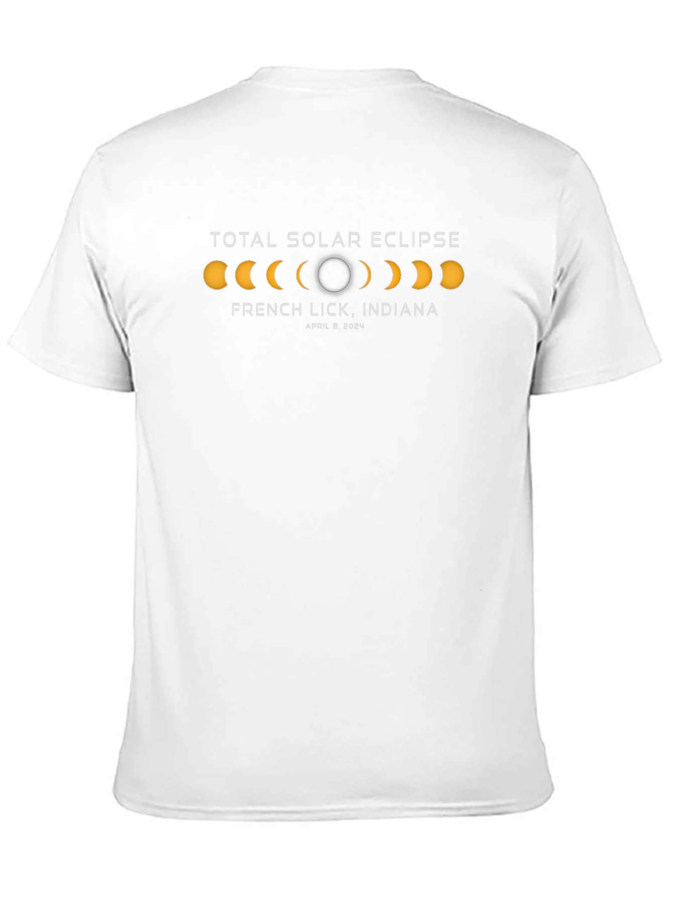 Total Solar Eclipse French Lick Indiana 2024 T-Shirt