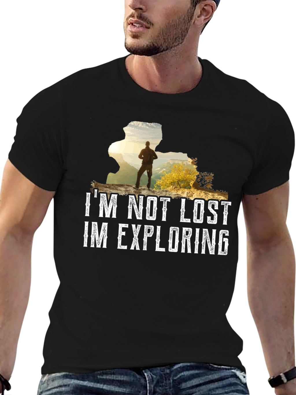 Im Not Lost Im Exploring Graphic T-Shirt