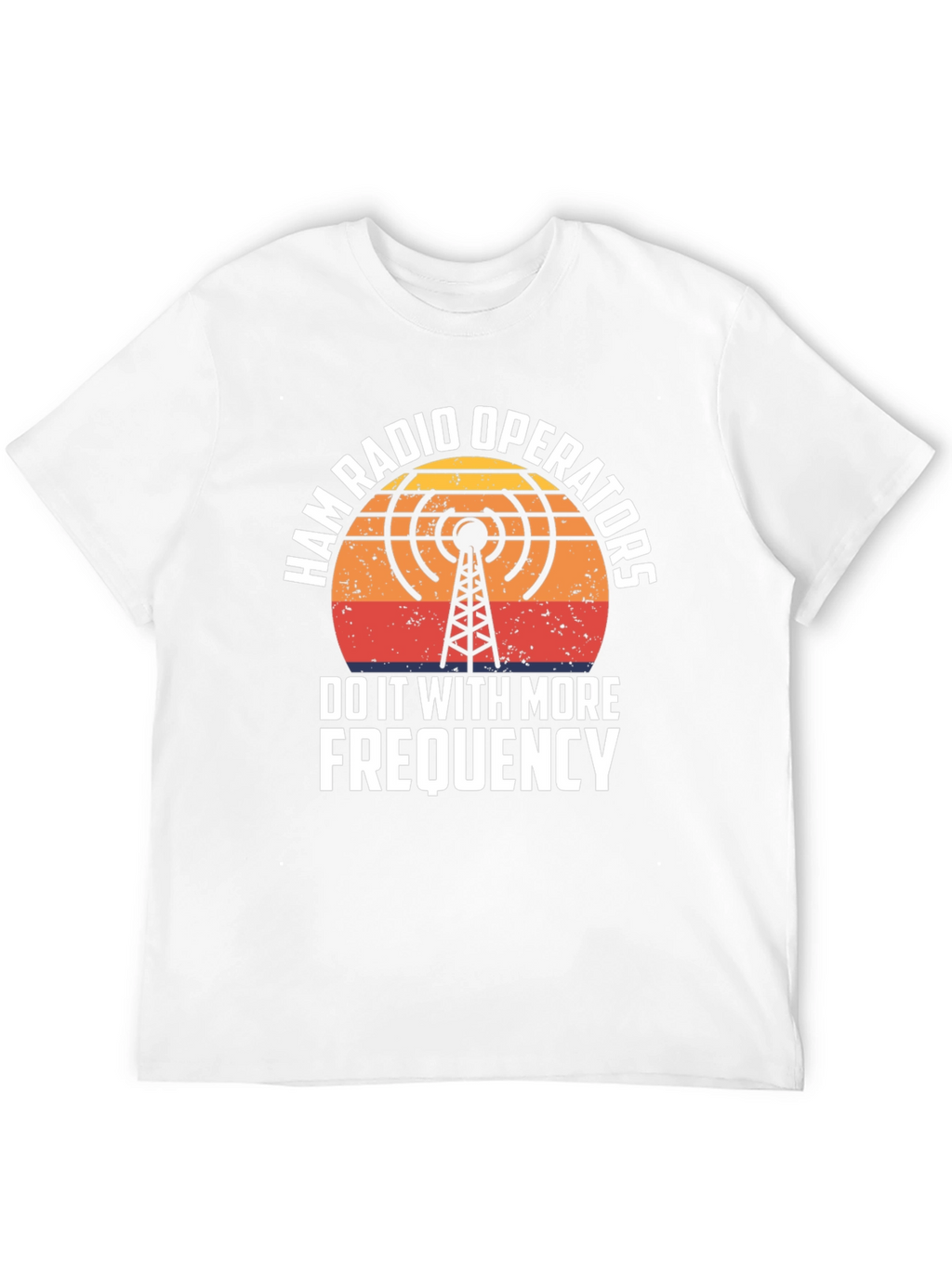 Ham Radio Operator T-Shirt - Frequency Design