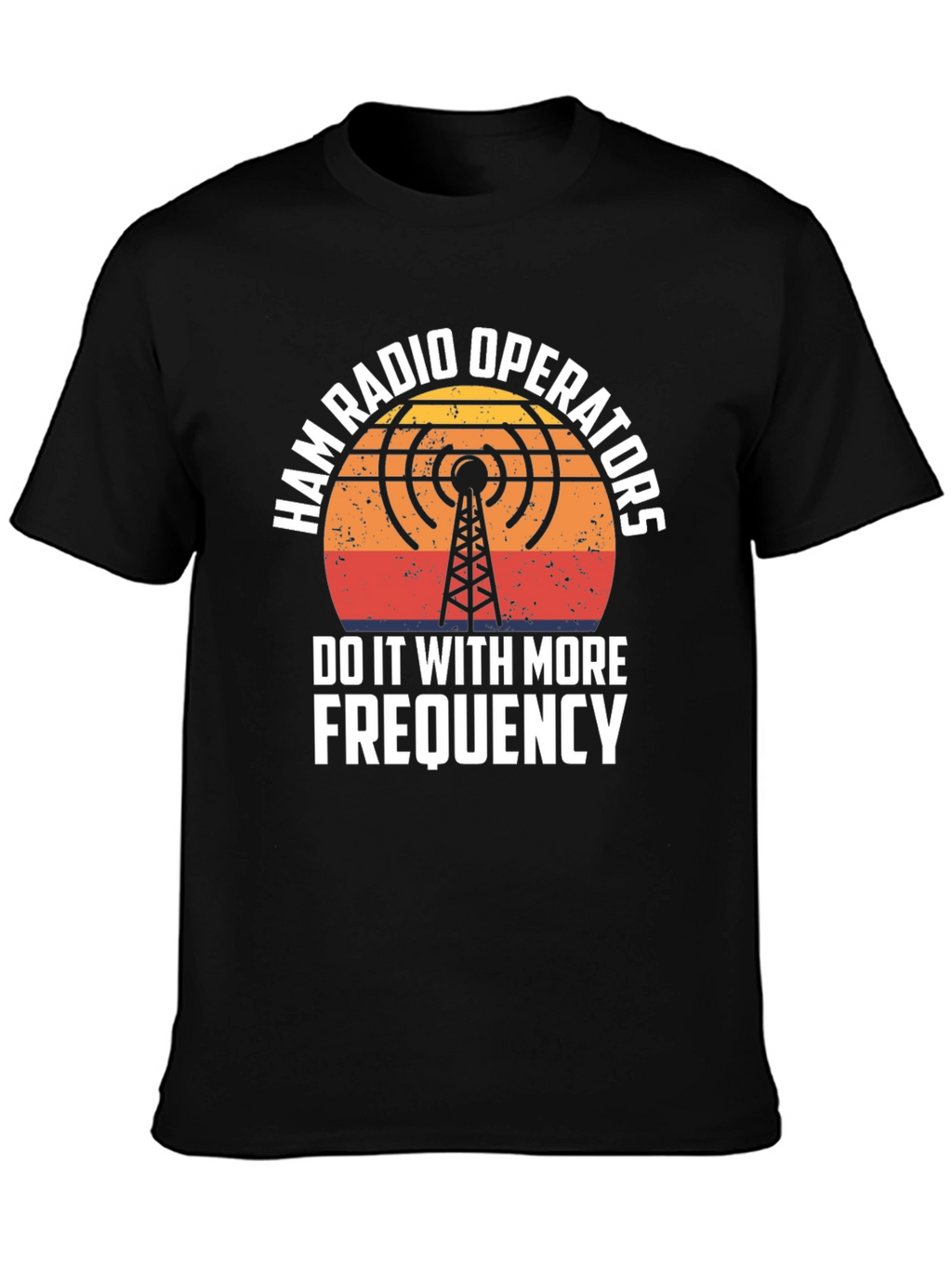 Ham Radio Operator T-Shirt - Frequency Design