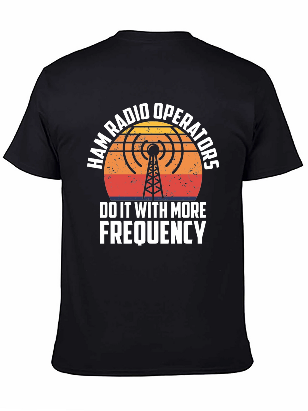 Ham Radio Operator T-Shirt - Frequency Design
