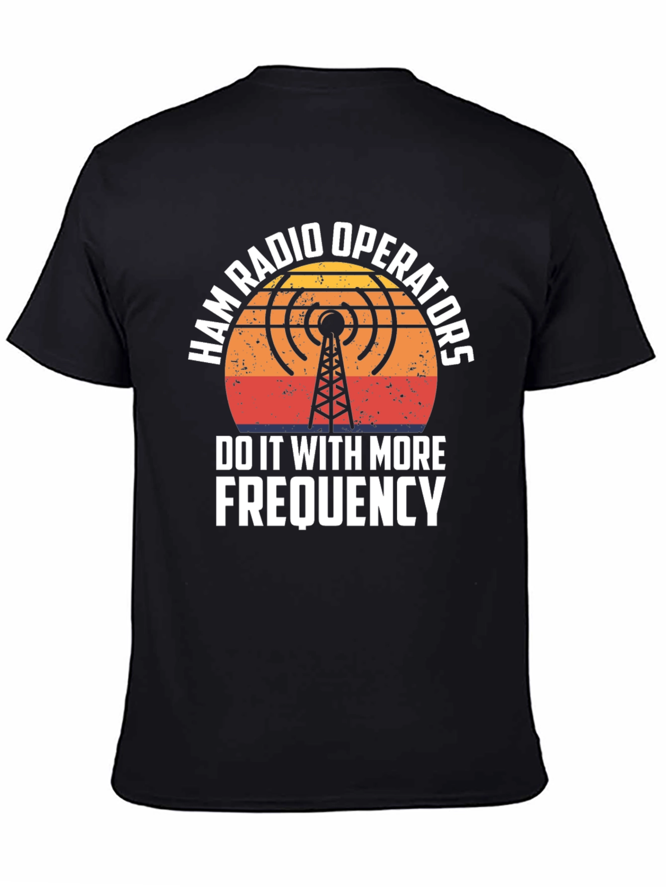 Ham Radio Operator T-Shirt - Frequency Design