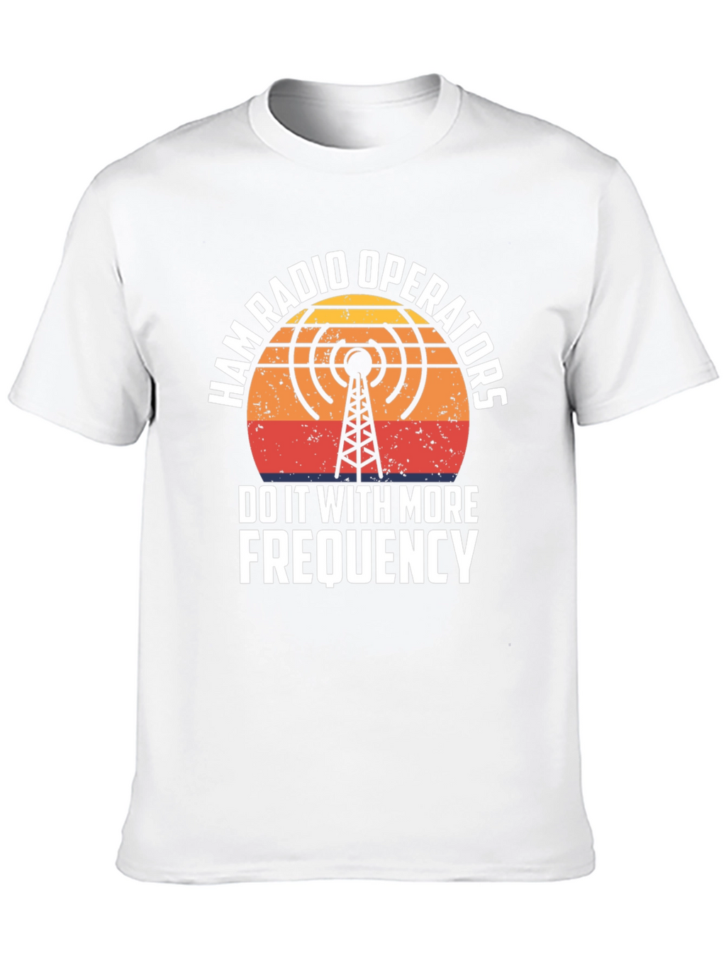 Ham Radio Operator T-Shirt - Frequency Design