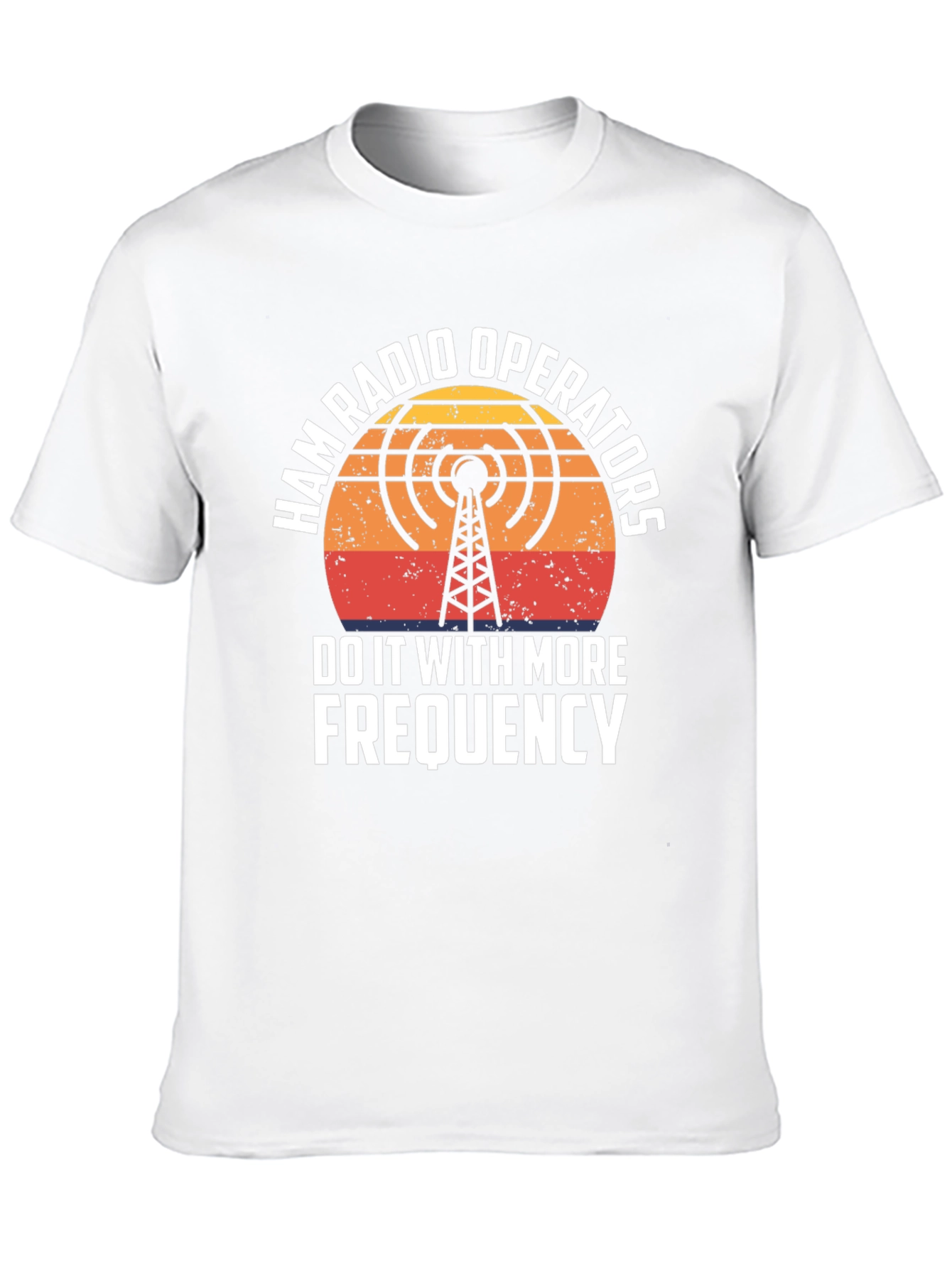 Ham Radio Operator T-Shirt - Frequency Design