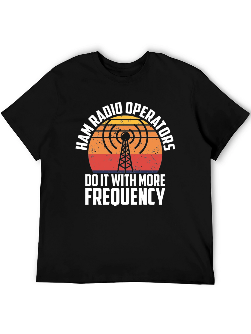 Ham Radio Operator T-Shirt - Frequency Design