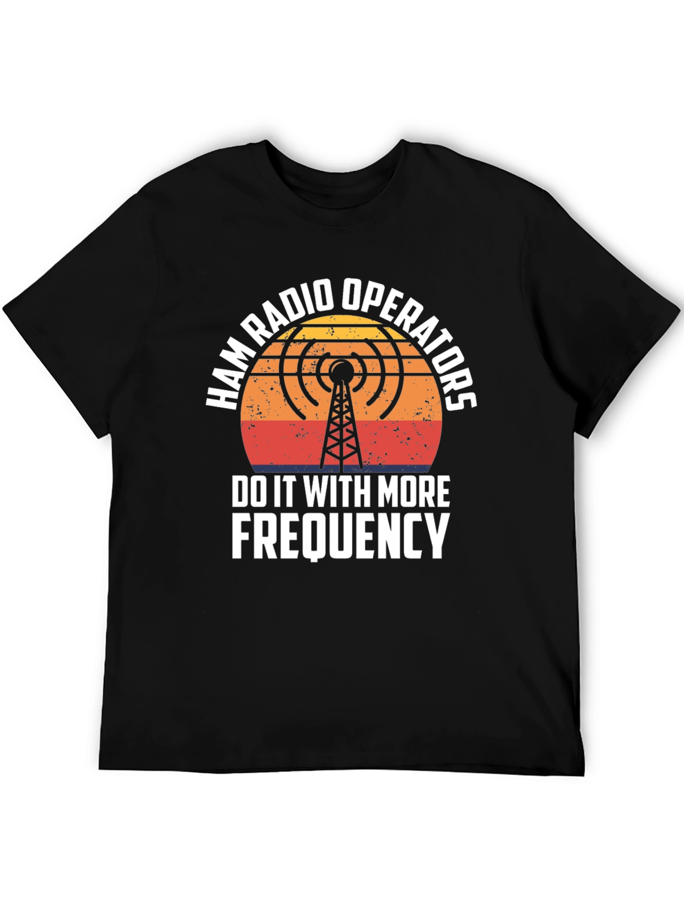 Ham Radio Operator T-Shirt - Frequency Design