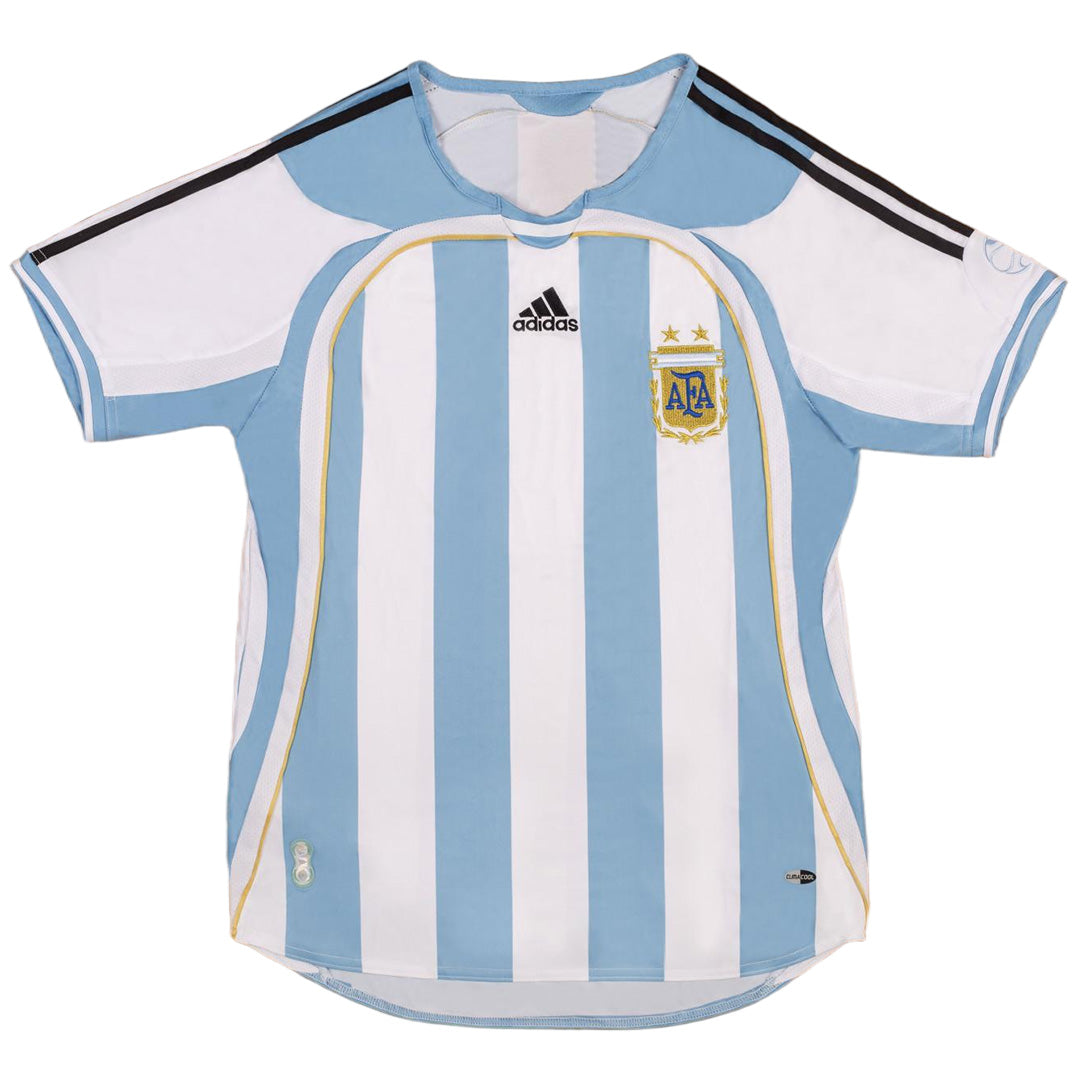 Retro Argentina Home Jersey World Cup 2006 Image 3