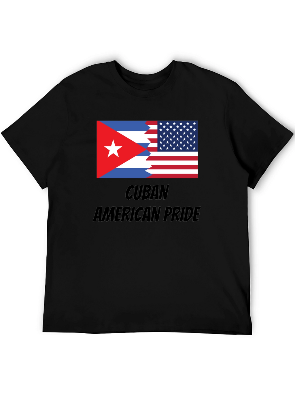 Cuban American Pride Graphic T-Shirt