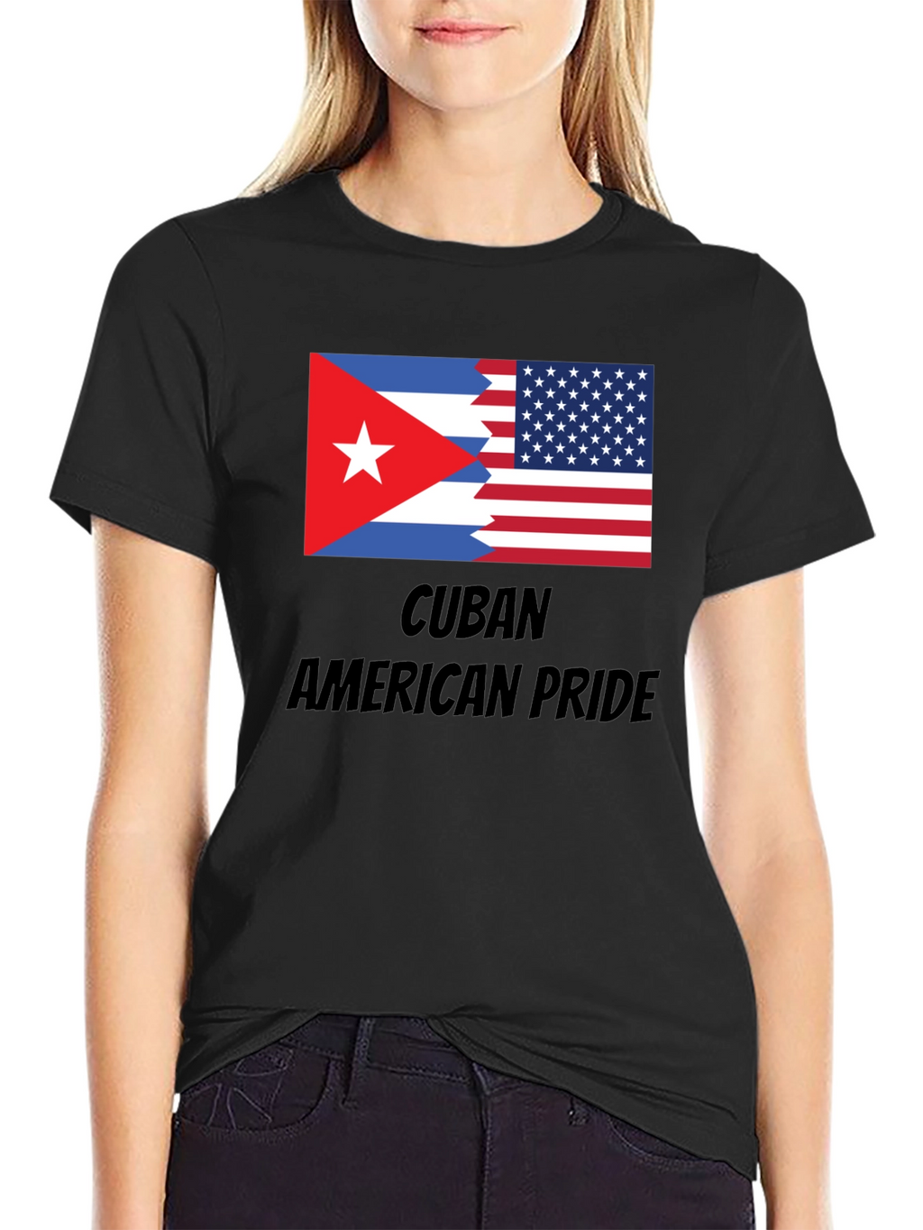 Cuban American Pride Graphic T-Shirt