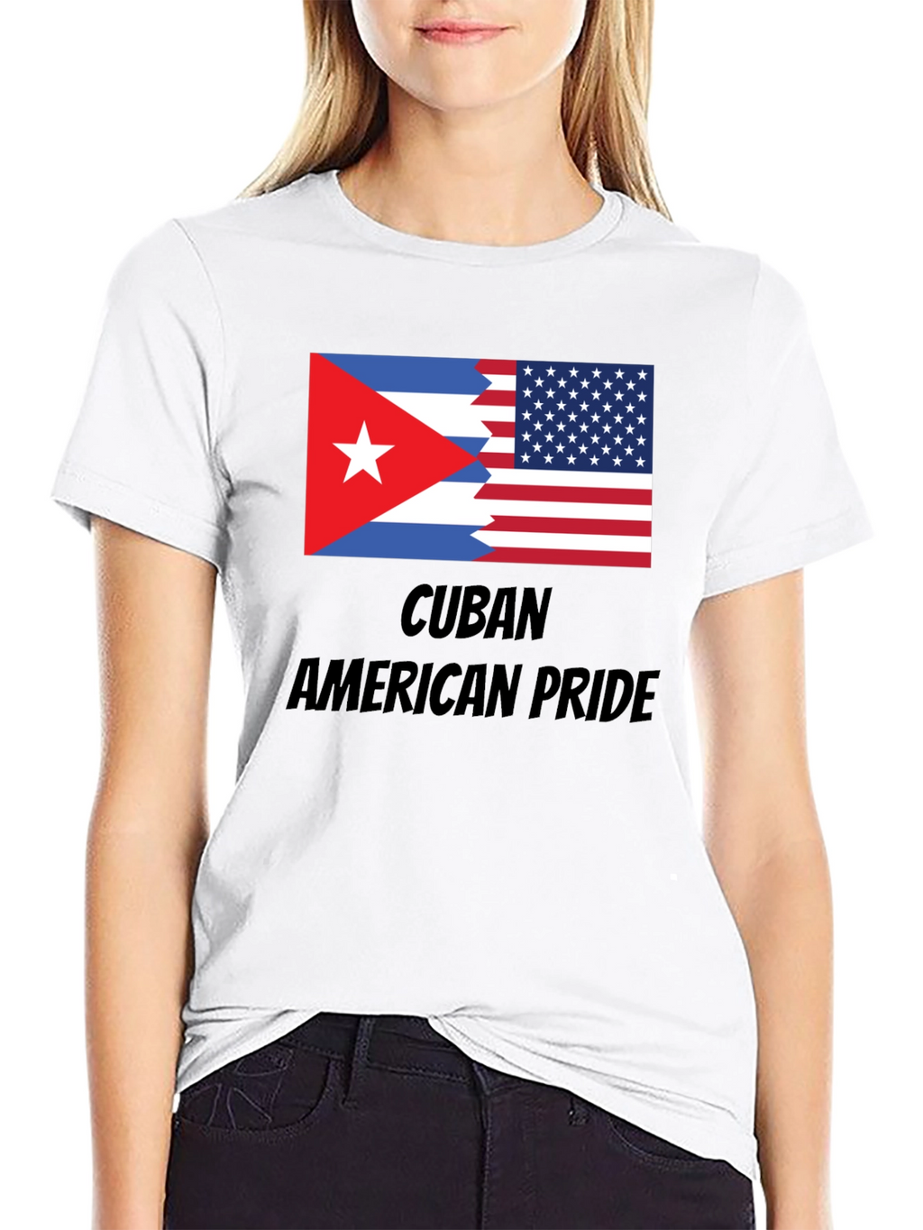 Cuban American Pride Graphic T-Shirt